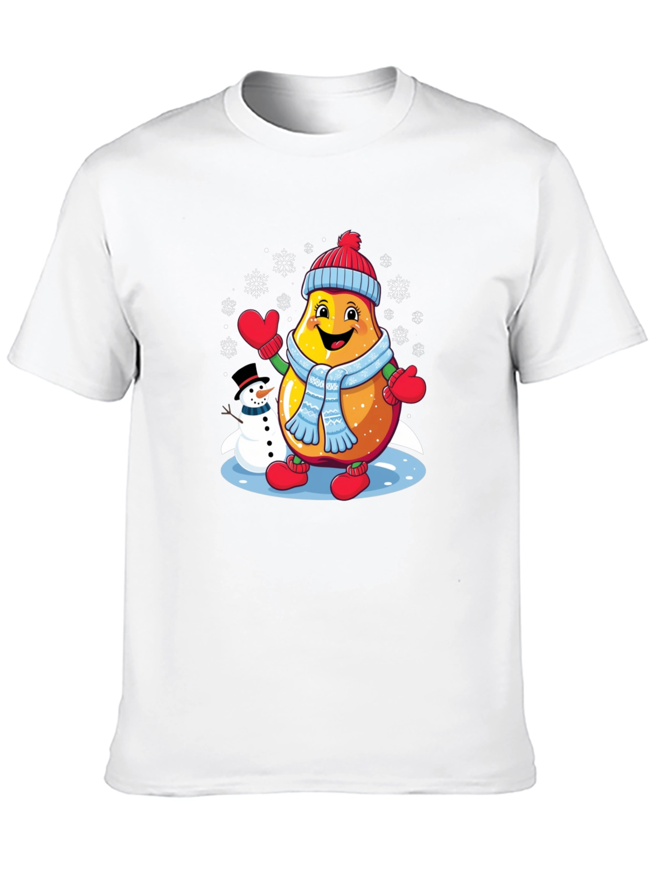 Winter Pear T-Shirt: Festive Fun!