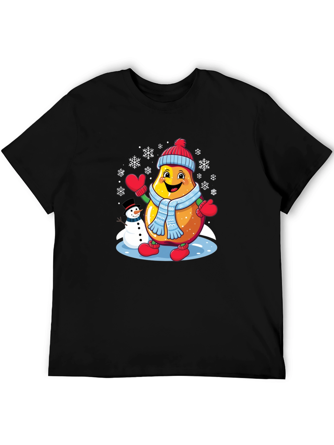 Winter Pear T-Shirt: Festive Fun!