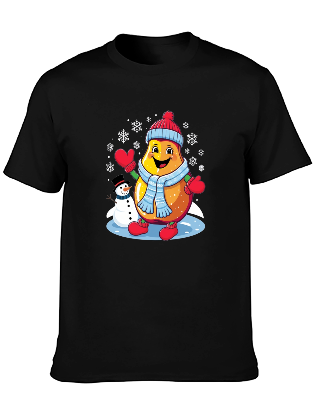 Winter Pear T-Shirt: Festive Fun!