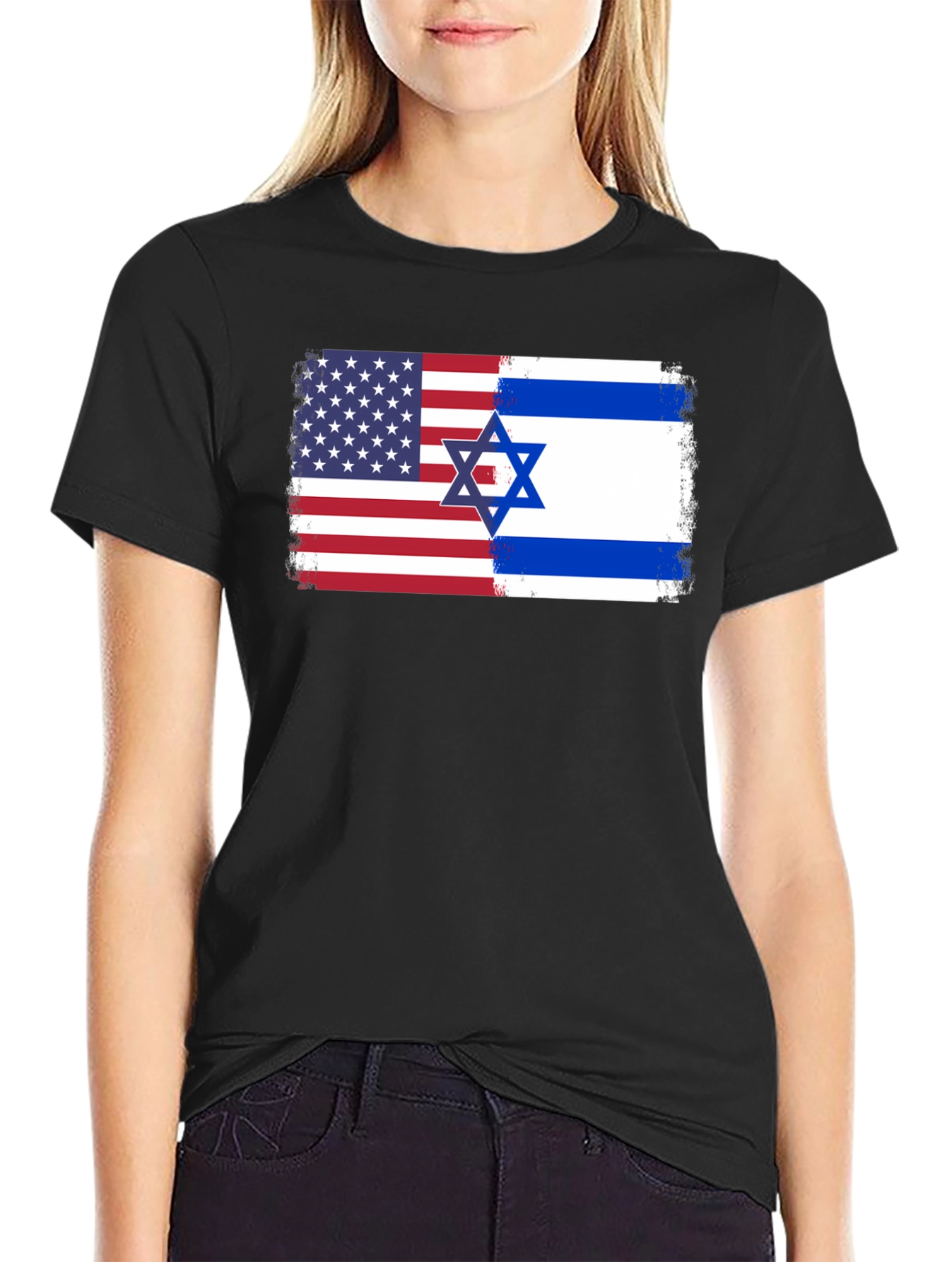 USA Israel Flag T-Shirt