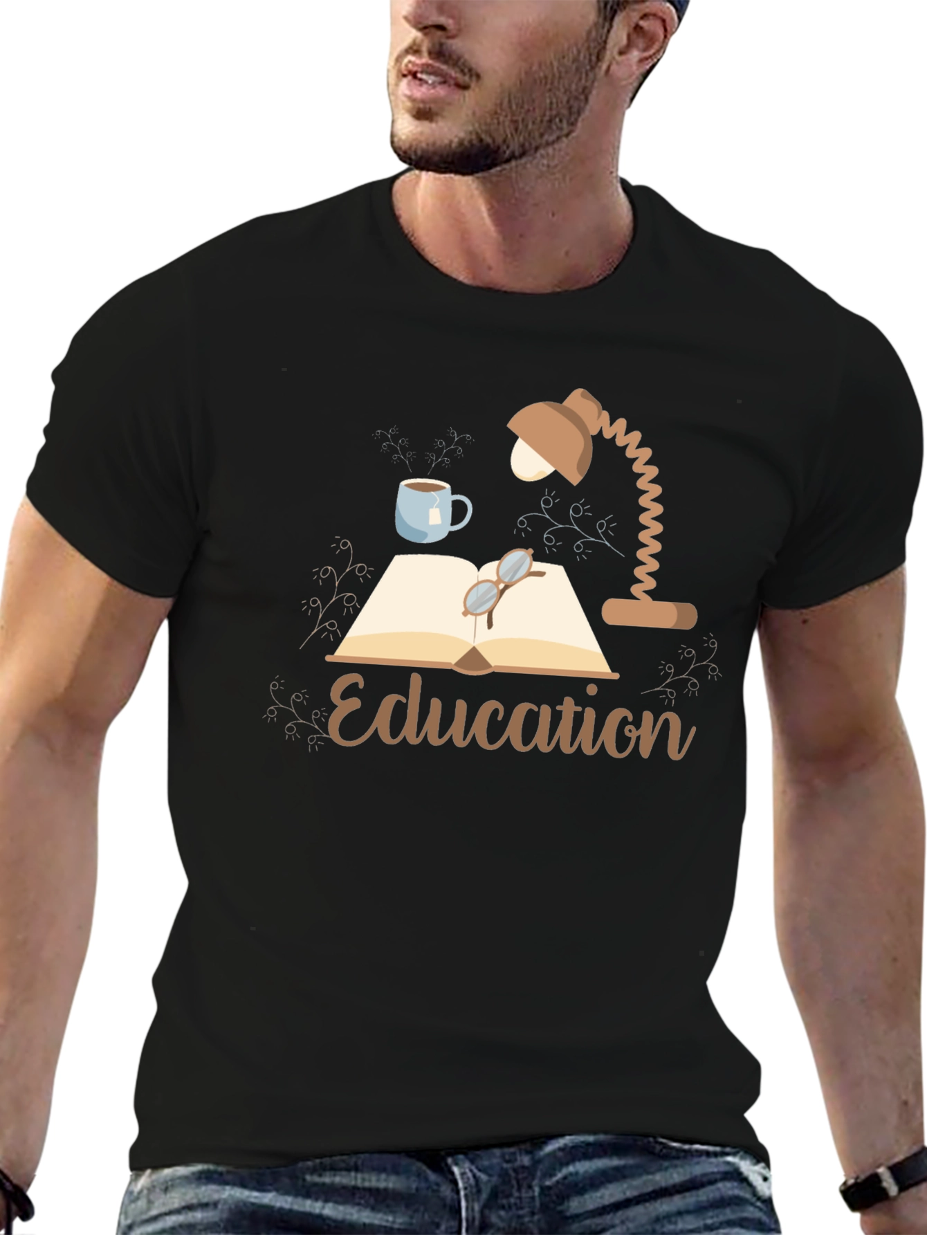 Education Themed Graphic T-Shirt