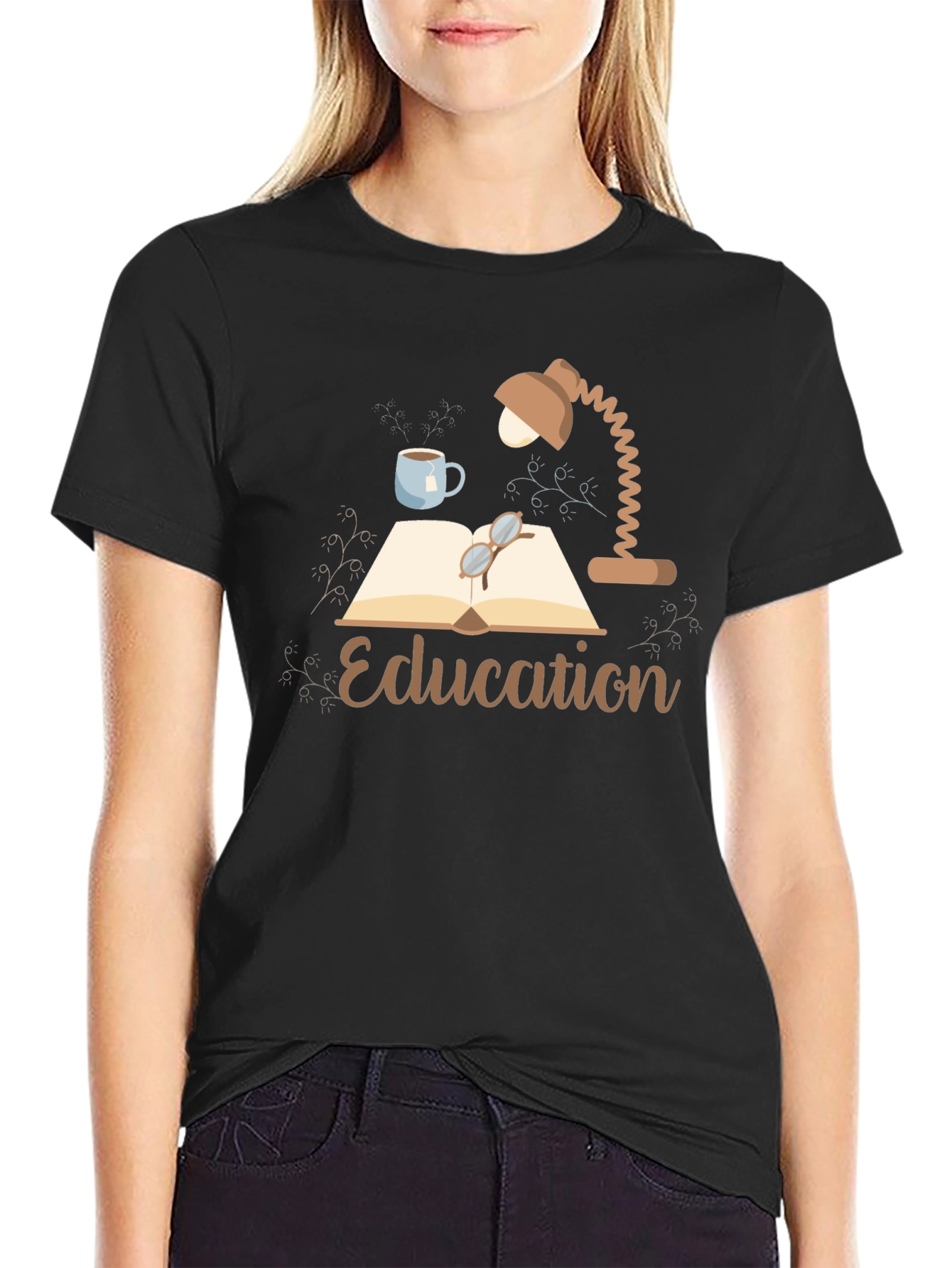 Education Themed Graphic T-Shirt