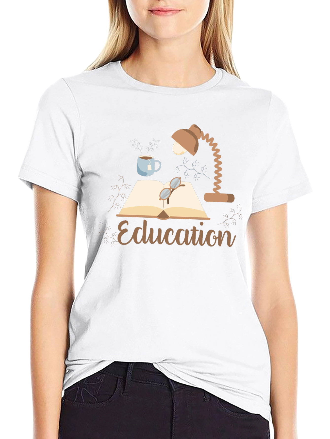 Education Themed Graphic T-Shirt