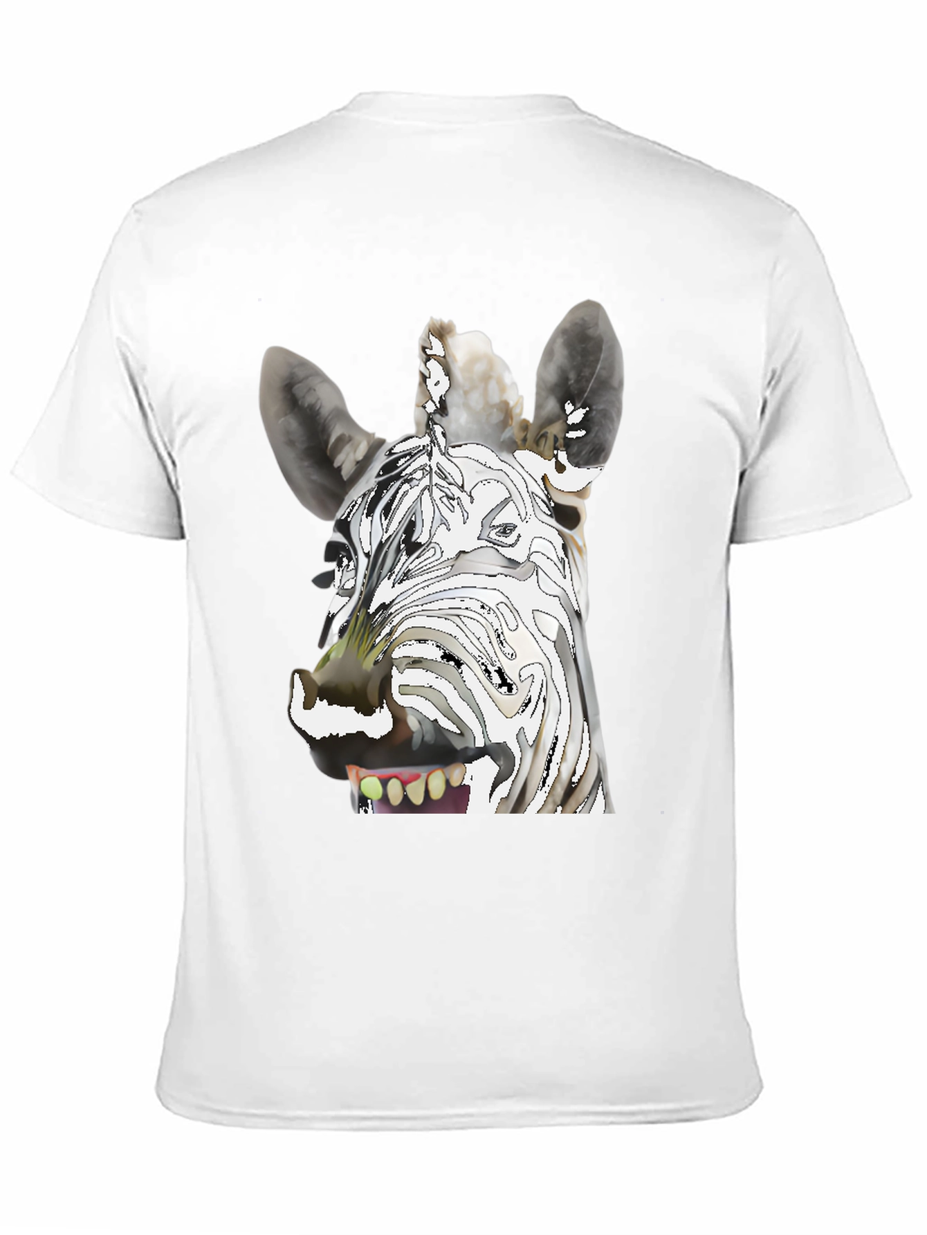 Zebra Graphic T-Shirt - Unique & Fun Design