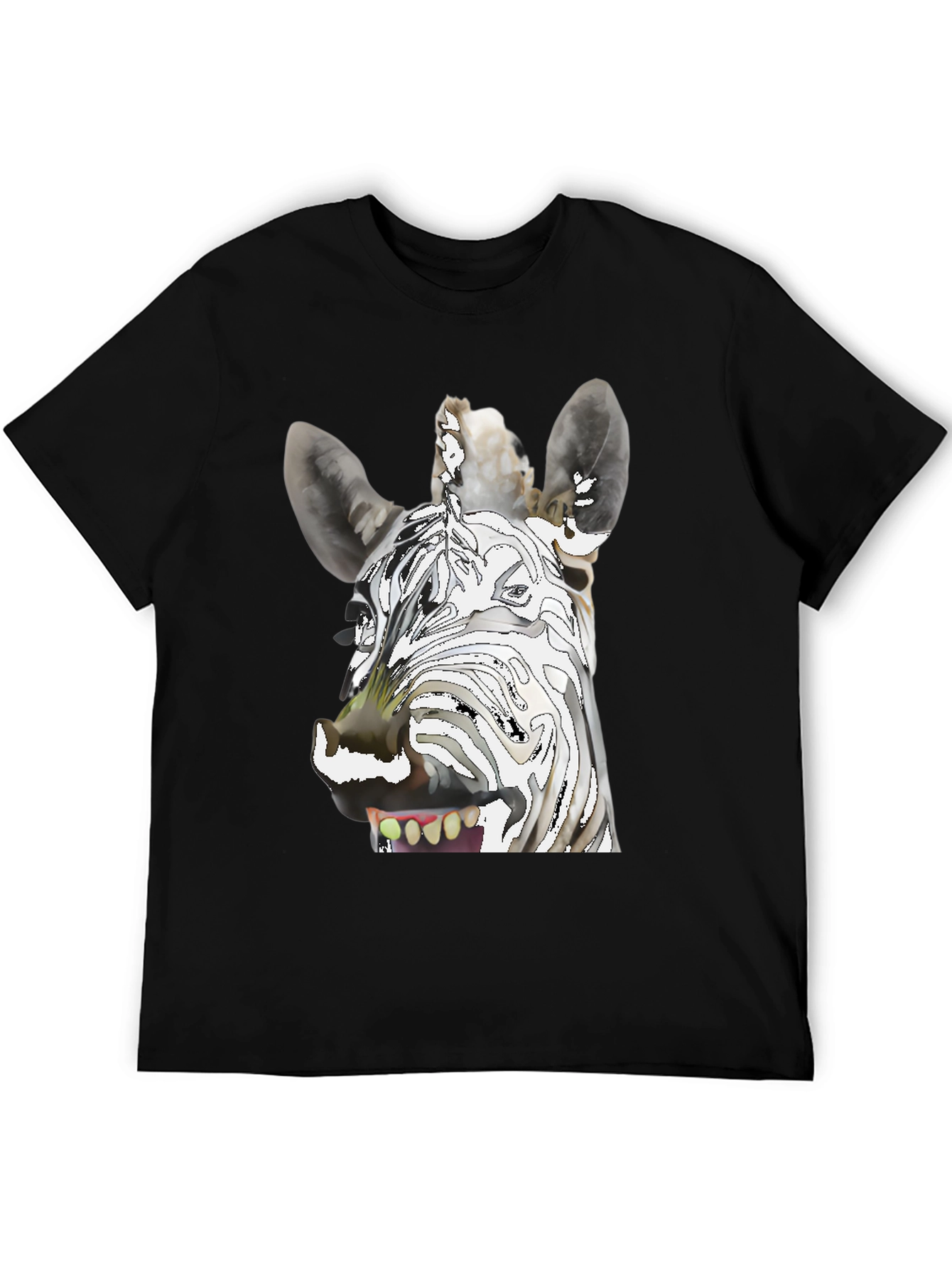 Zebra Graphic T-Shirt - Unique & Fun Design