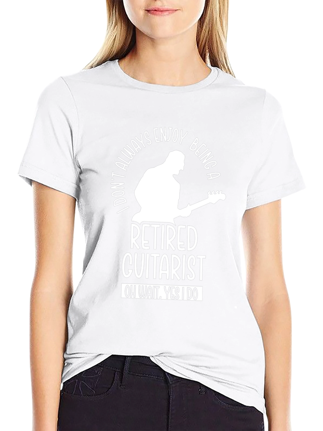 Retired Guitarist T-Shirt - Enjoy Being A Guitarist