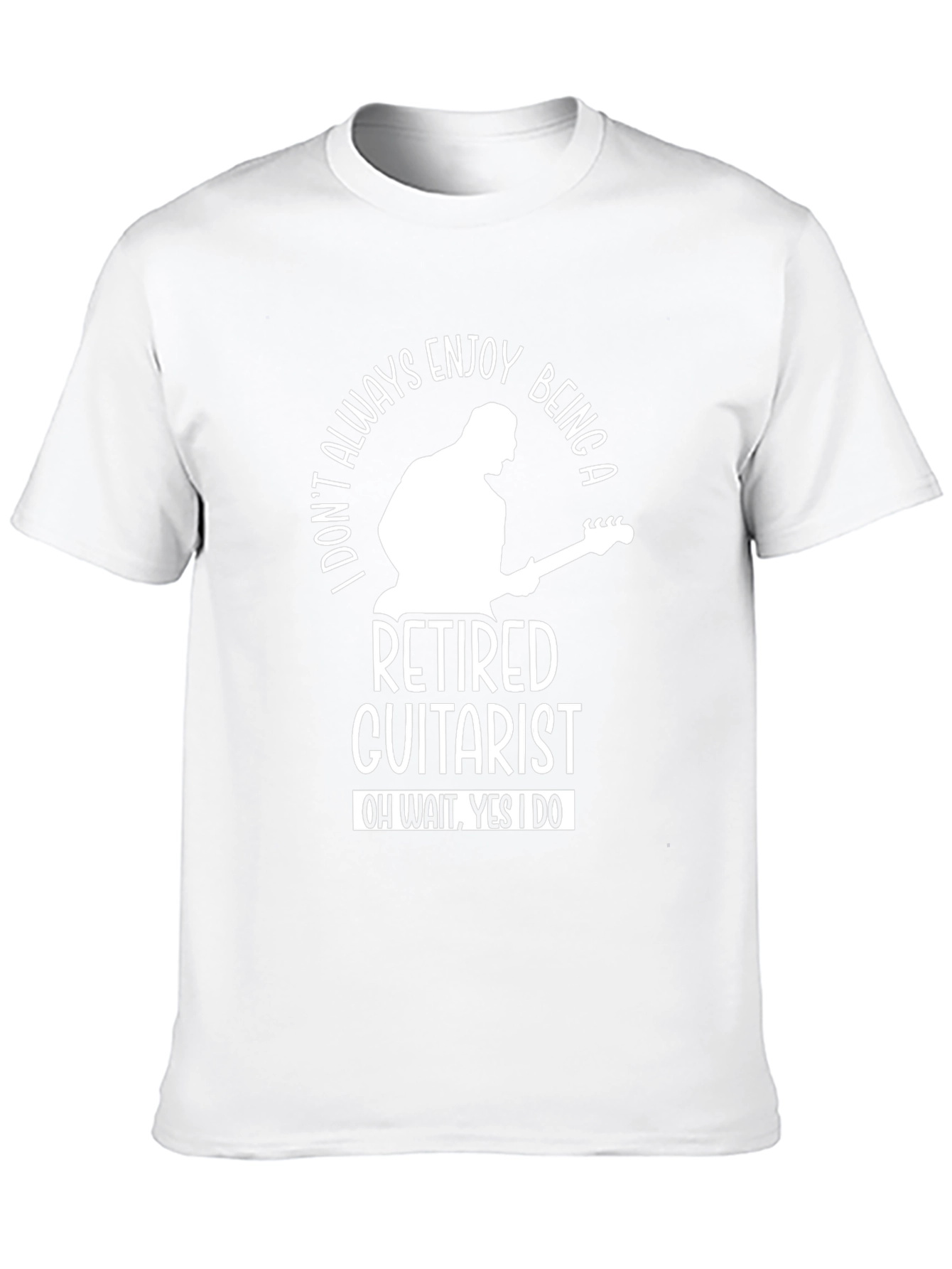 Retired Guitarist T-Shirt - Enjoy Being A Guitarist