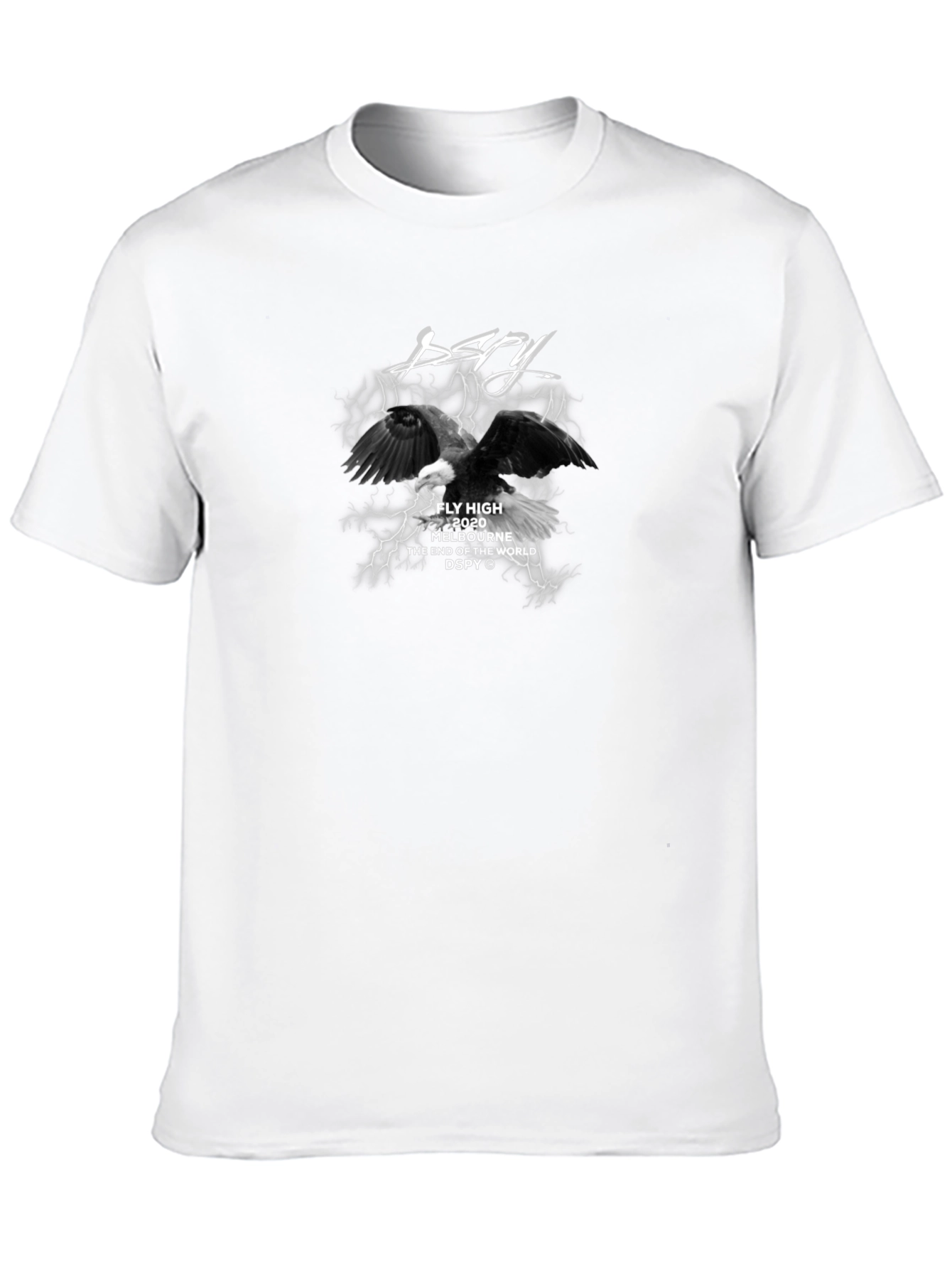Dspy Fly High Graphic Black T-Shirt