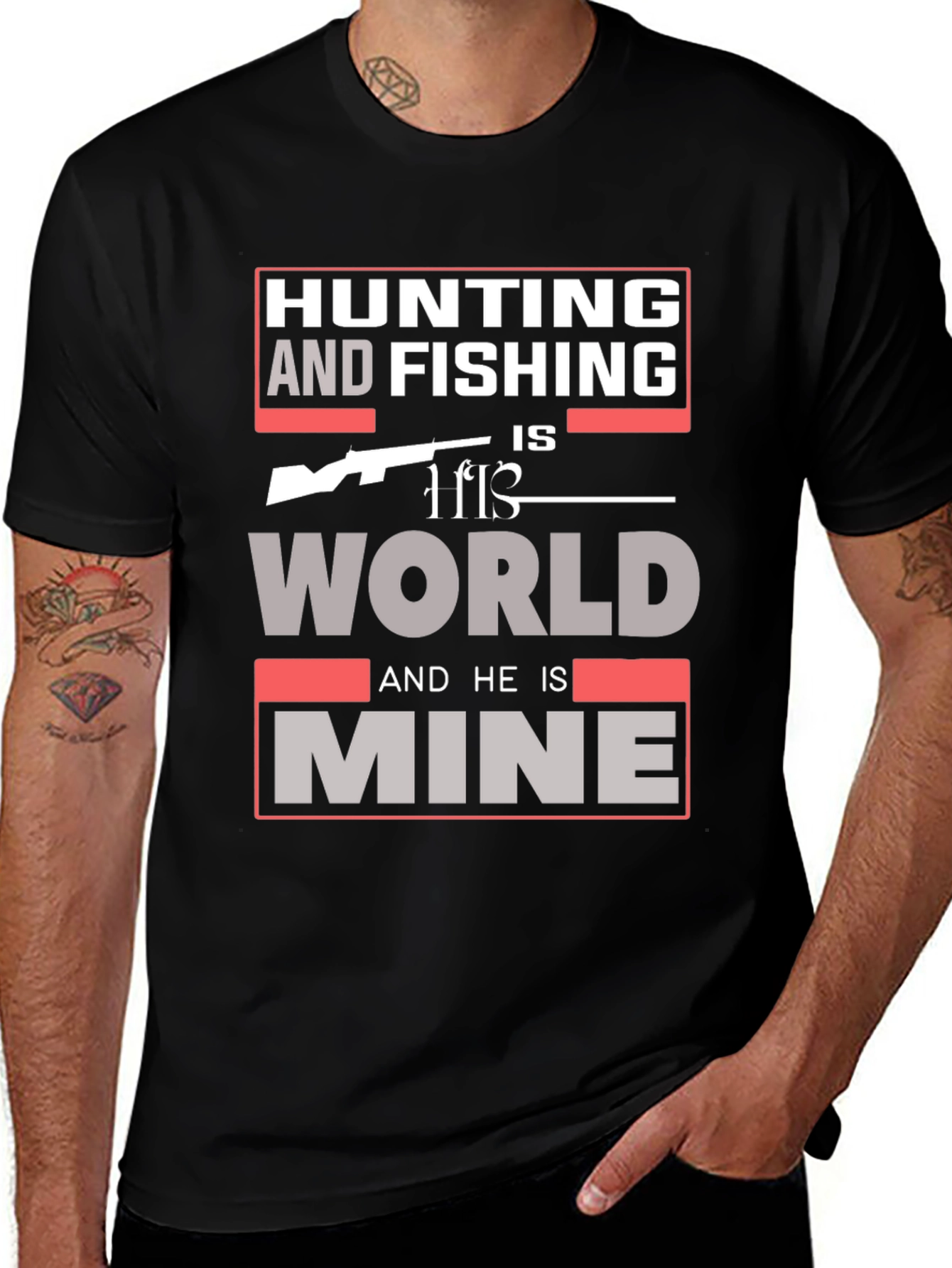 Hunting and Fishing Graphic Tee