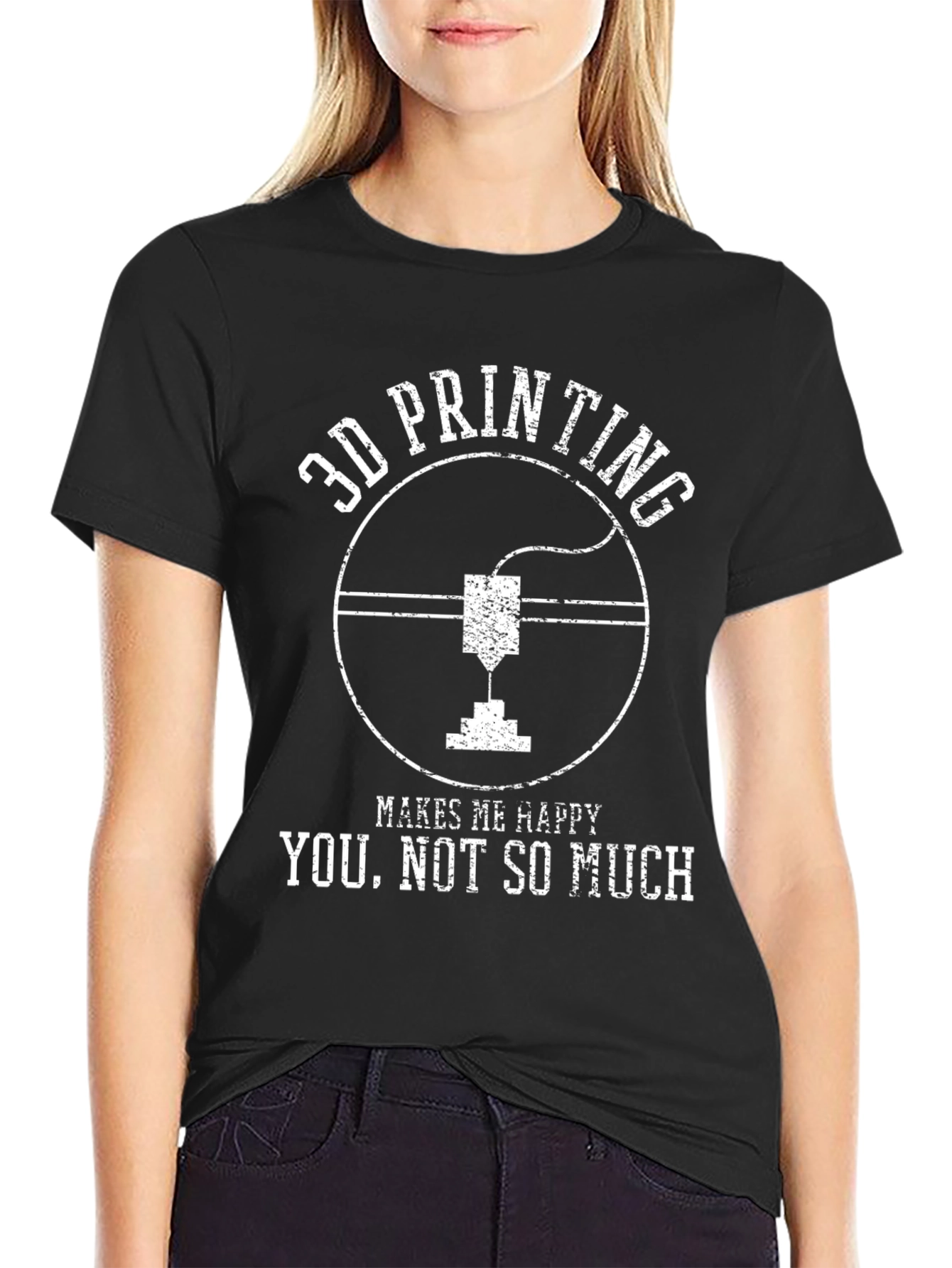 3D Printing Makes Me Happy T-Shirt