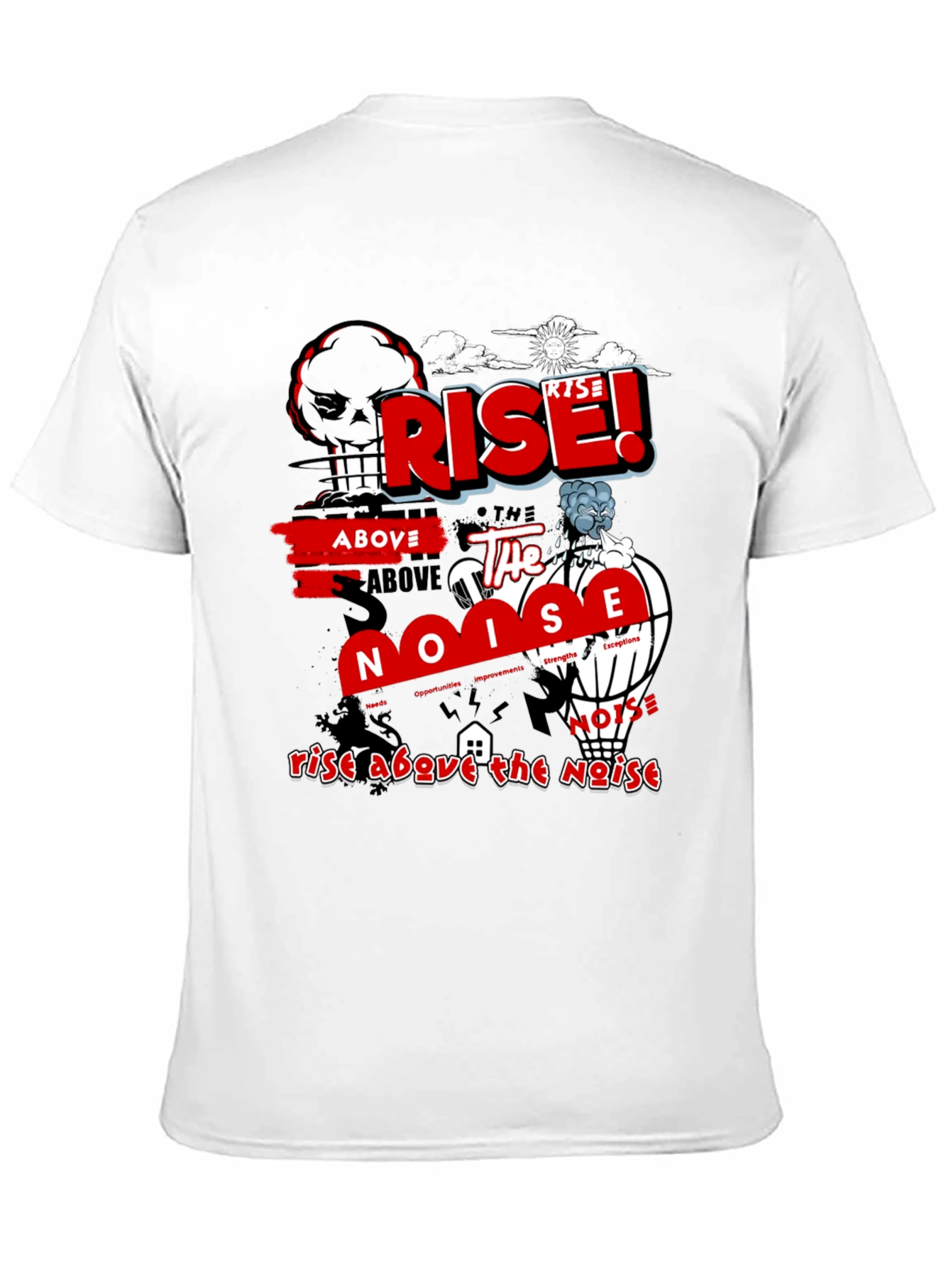 Rise Above the Noise Graphic T-Shirt