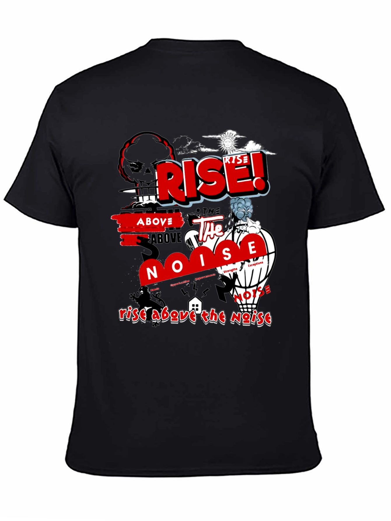 Rise Above the Noise Graphic T-Shirt