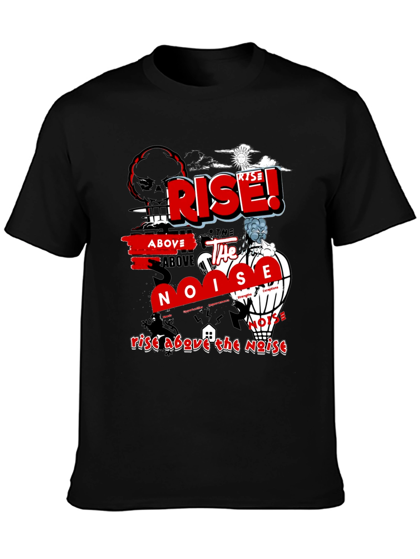 Rise Above the Noise Graphic T-Shirt