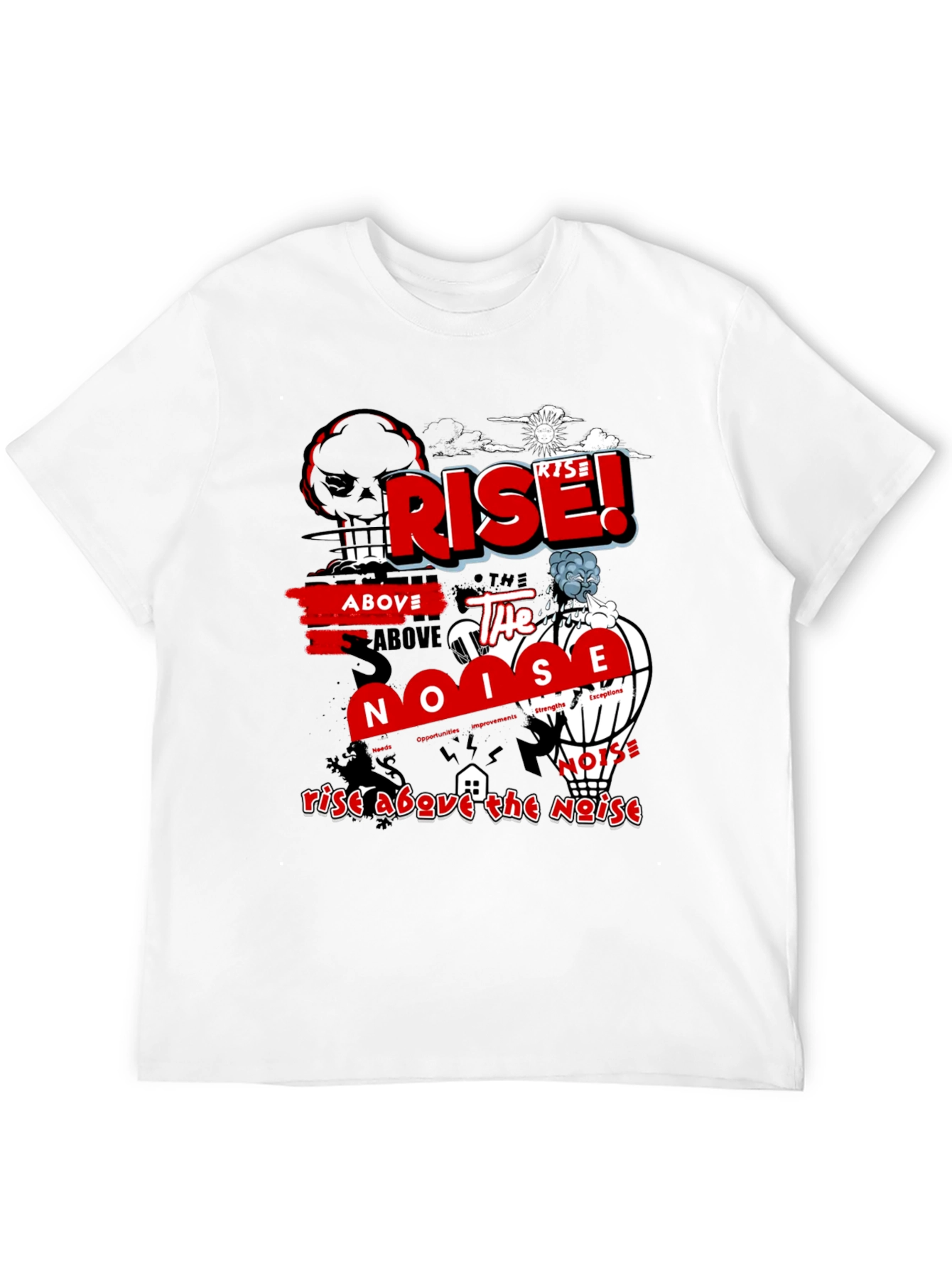 Rise Above the Noise Graphic T-Shirt