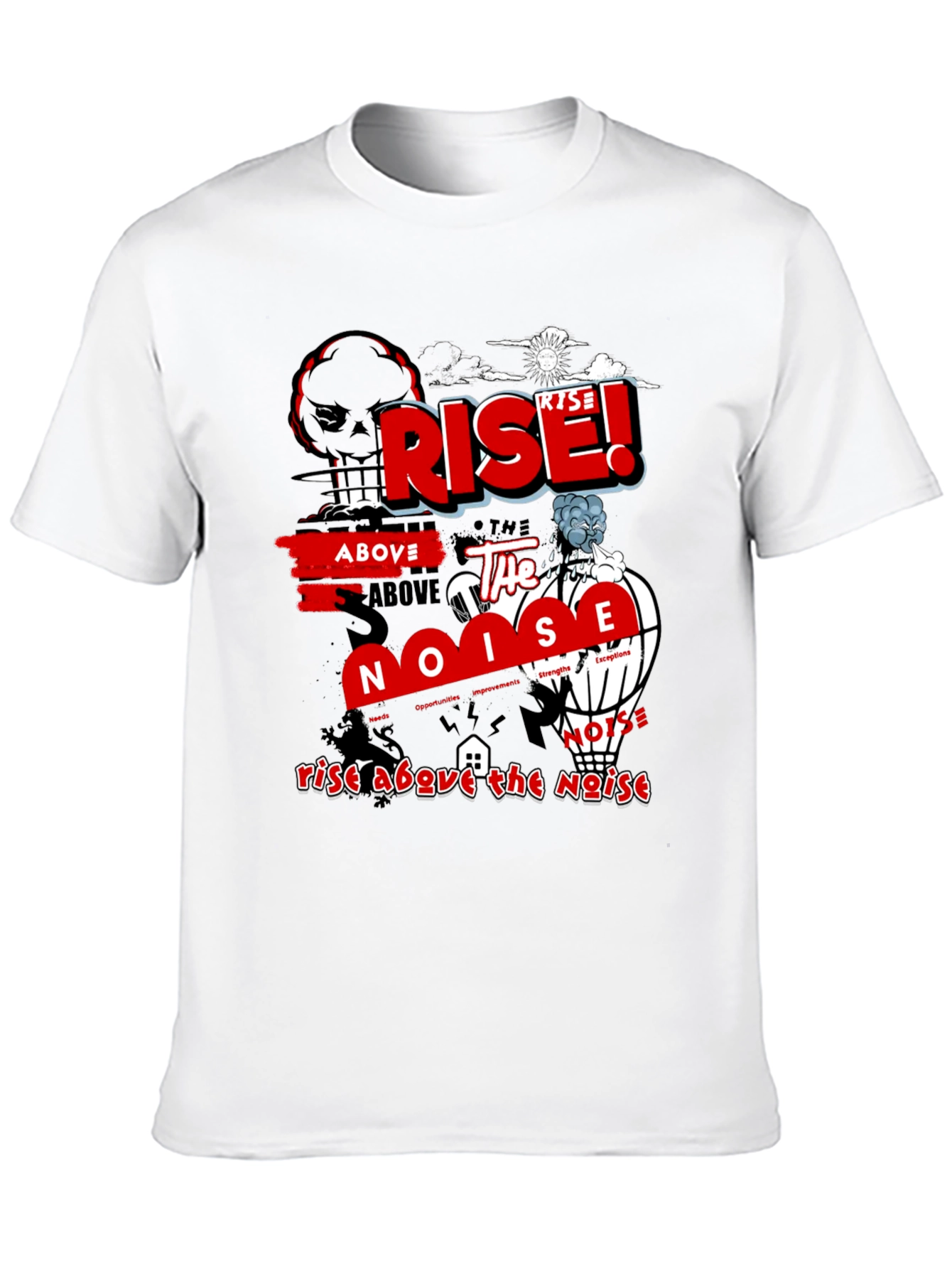 Rise Above the Noise Graphic T-Shirt
