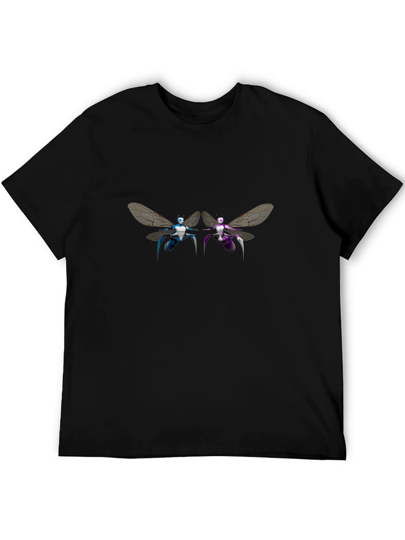 Bee Kind Graphic Tee - Black Cotton T-Shirt