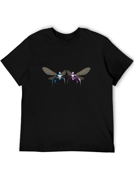 Bee Kind Graphic Tee - Black Cotton T-Shirt