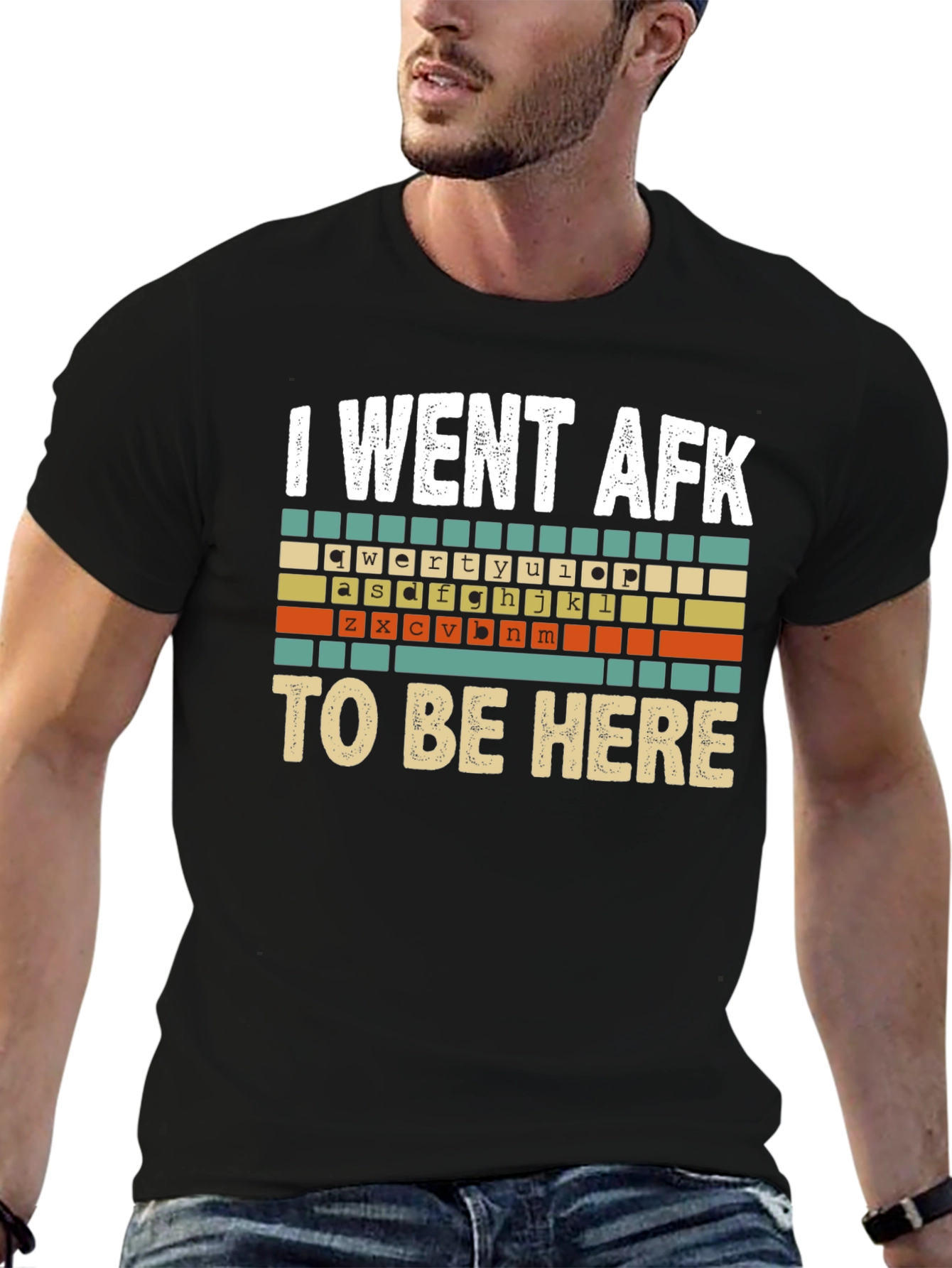 I Went AFK to Be Here Graphic T-Shirt