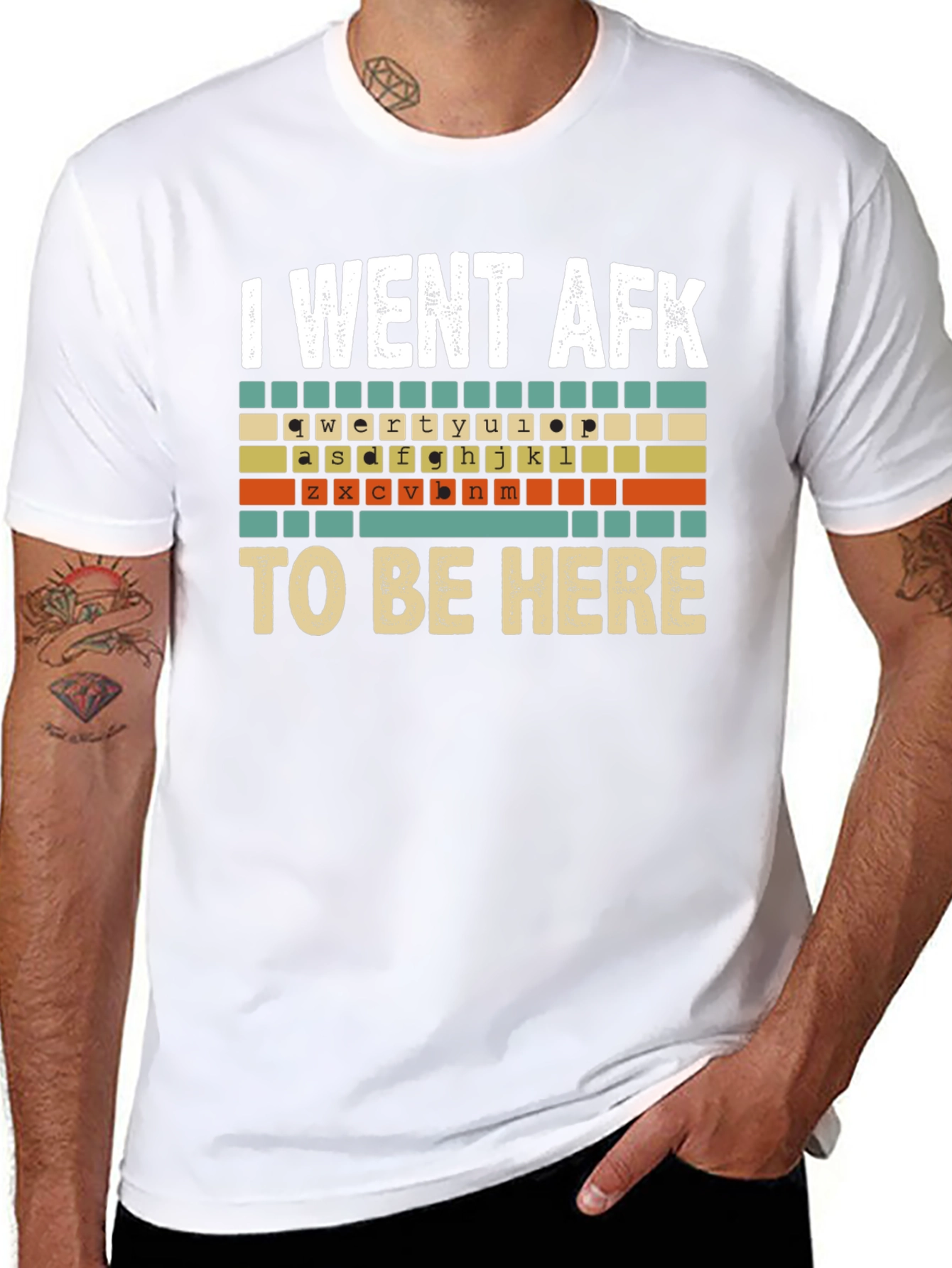 I Went AFK to Be Here Graphic T-Shirt