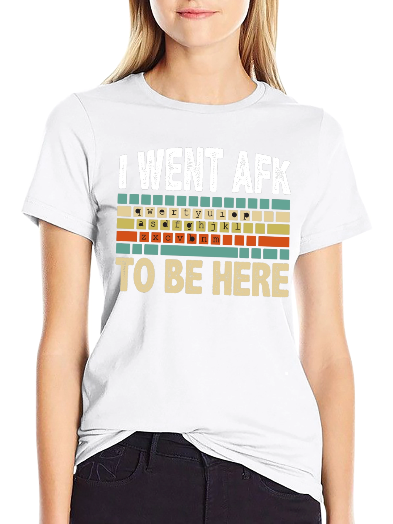 I Went AFK to Be Here Graphic T-Shirt