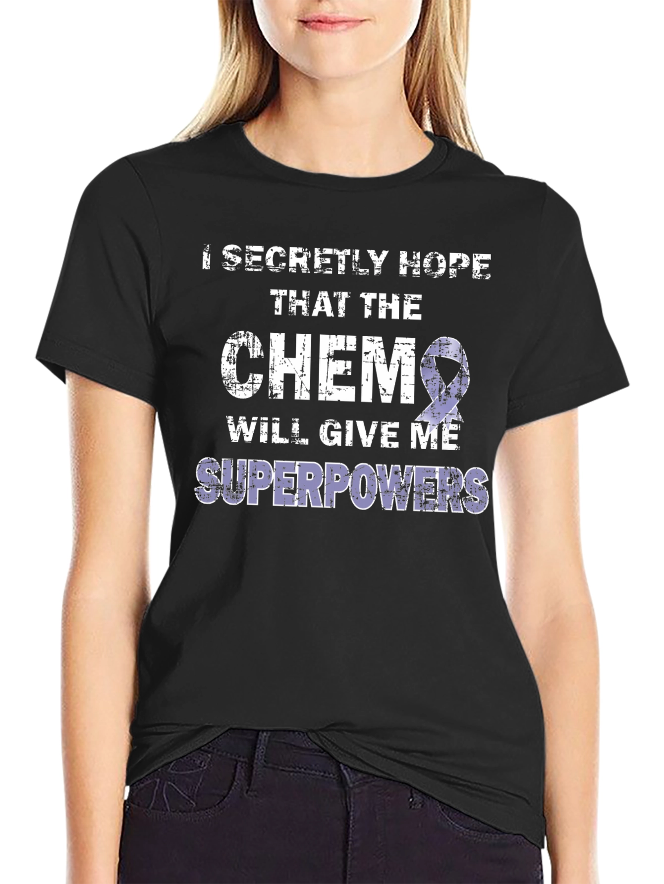 Chemo Superpowers Graphic Tee - Black