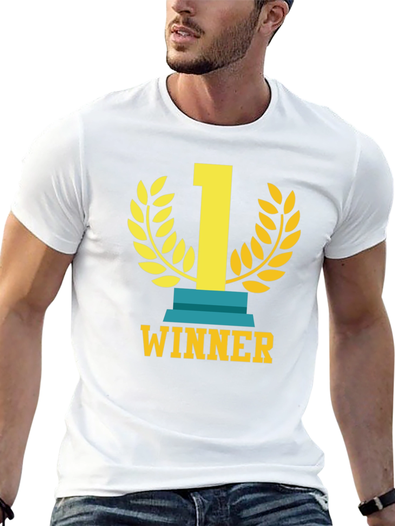 Winner T-Shirt - Champion Graphic Tee - Casual Apparel