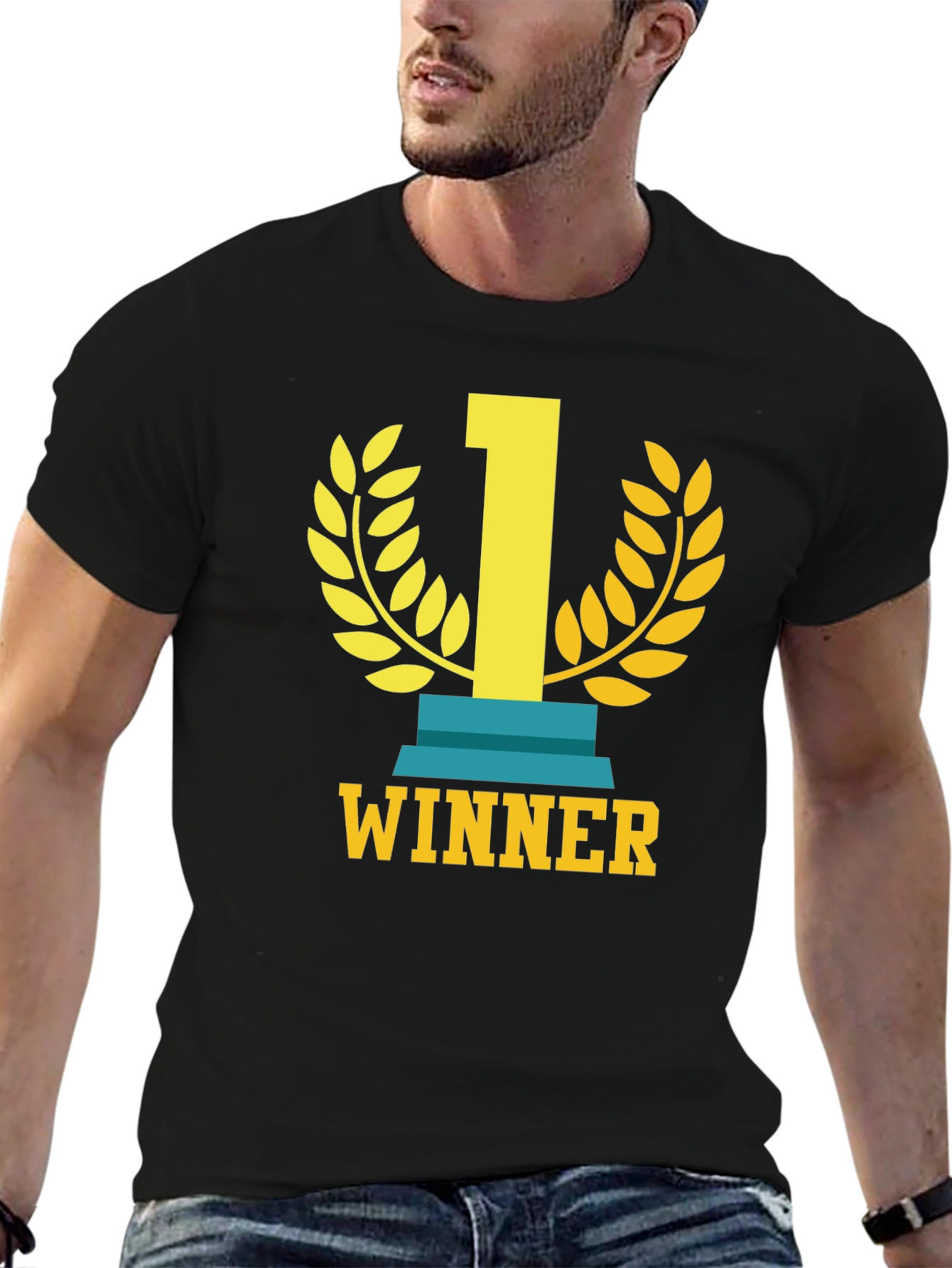 Winner T-Shirt - Champion Graphic Tee - Casual Apparel