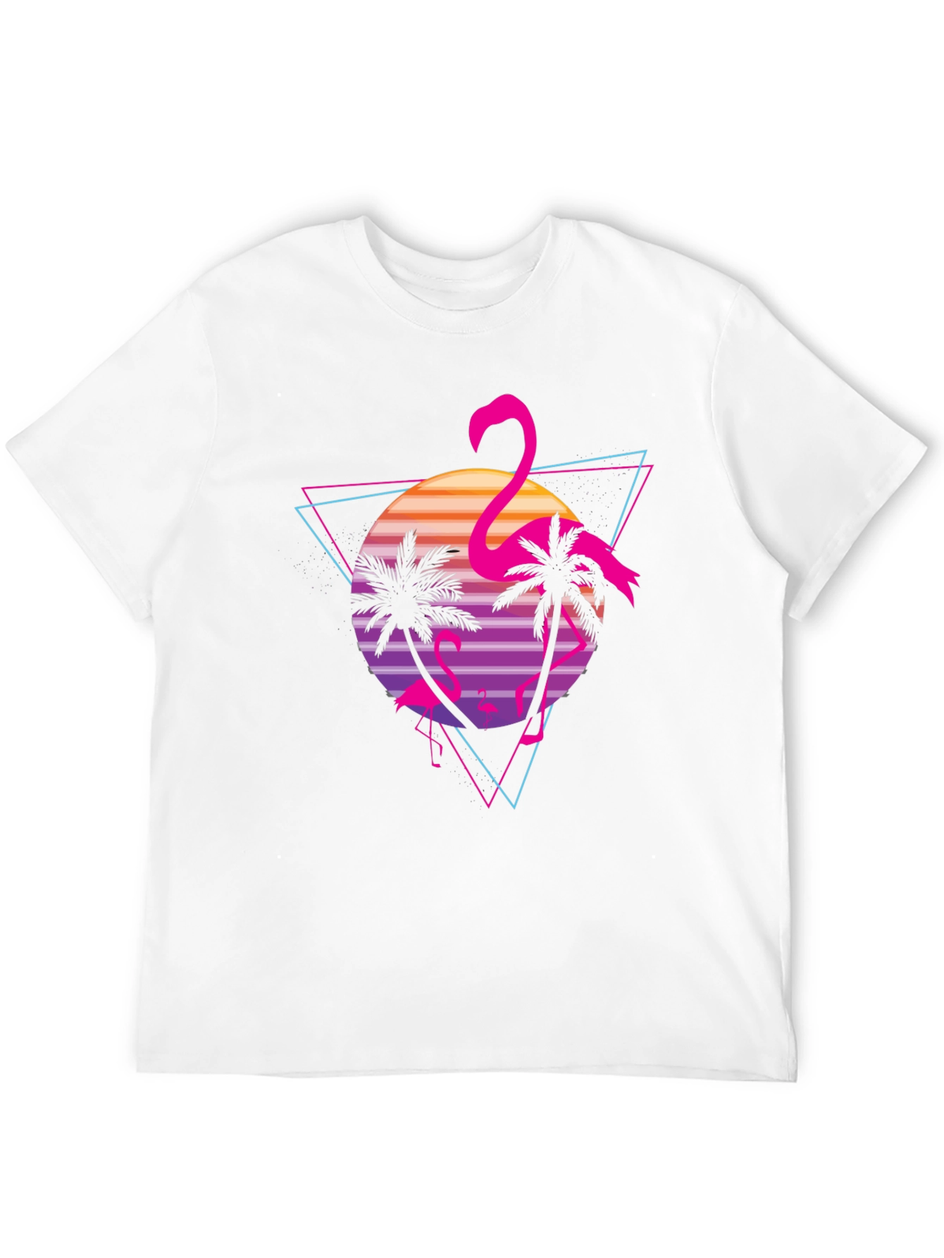 Retro Flamingo Sunset T-Shirt