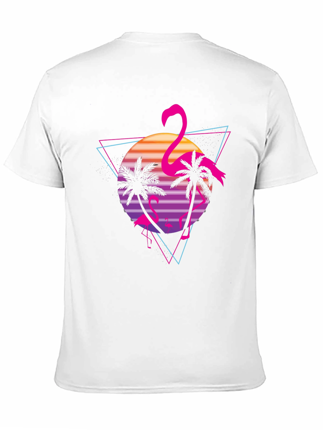 Retro Flamingo Sunset T-Shirt