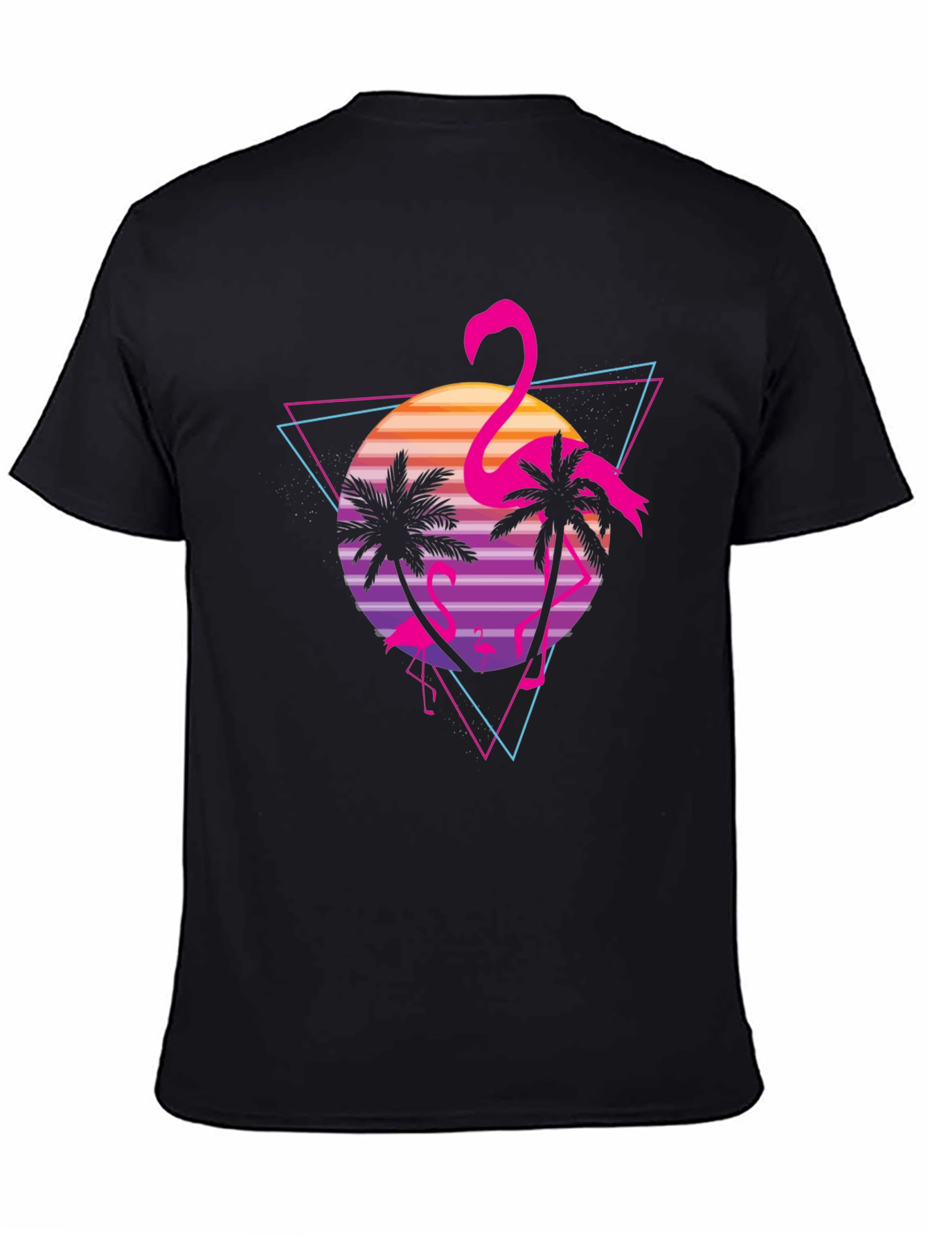 Retro Flamingo Sunset T-Shirt