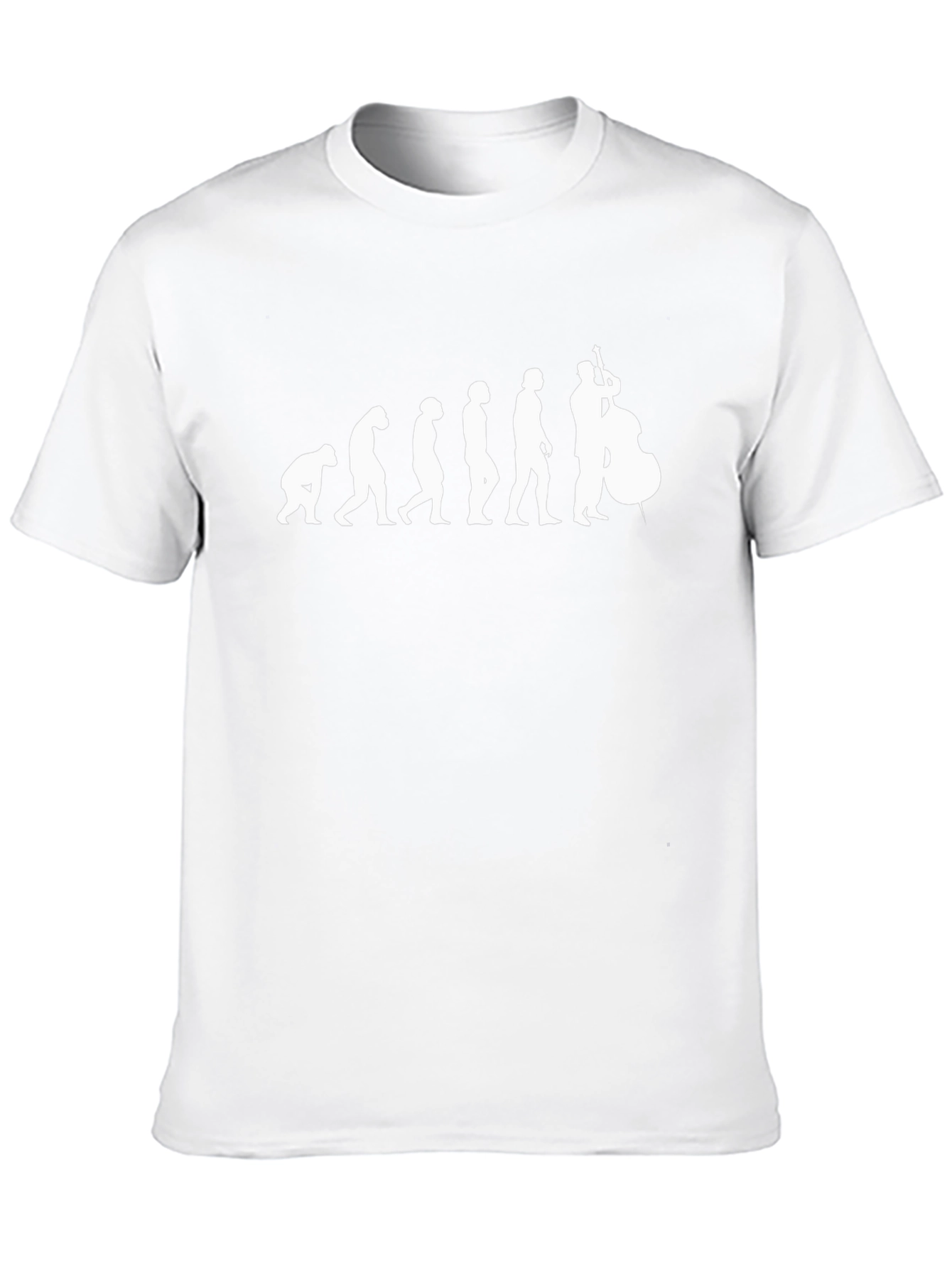 Evolution of a Bass Player T-Shirt - Black