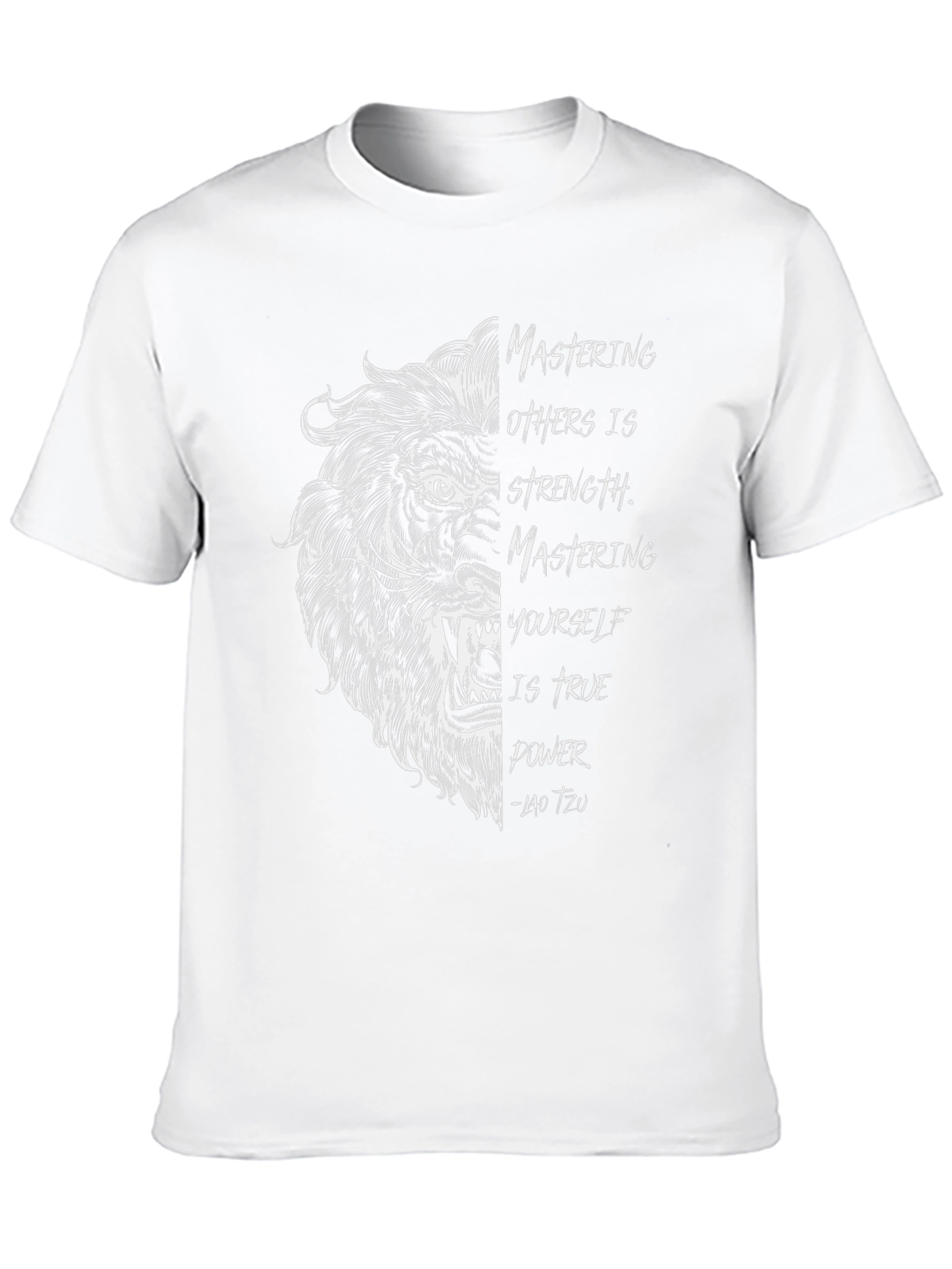 Lion Art T-Shirt | Motivational Tee