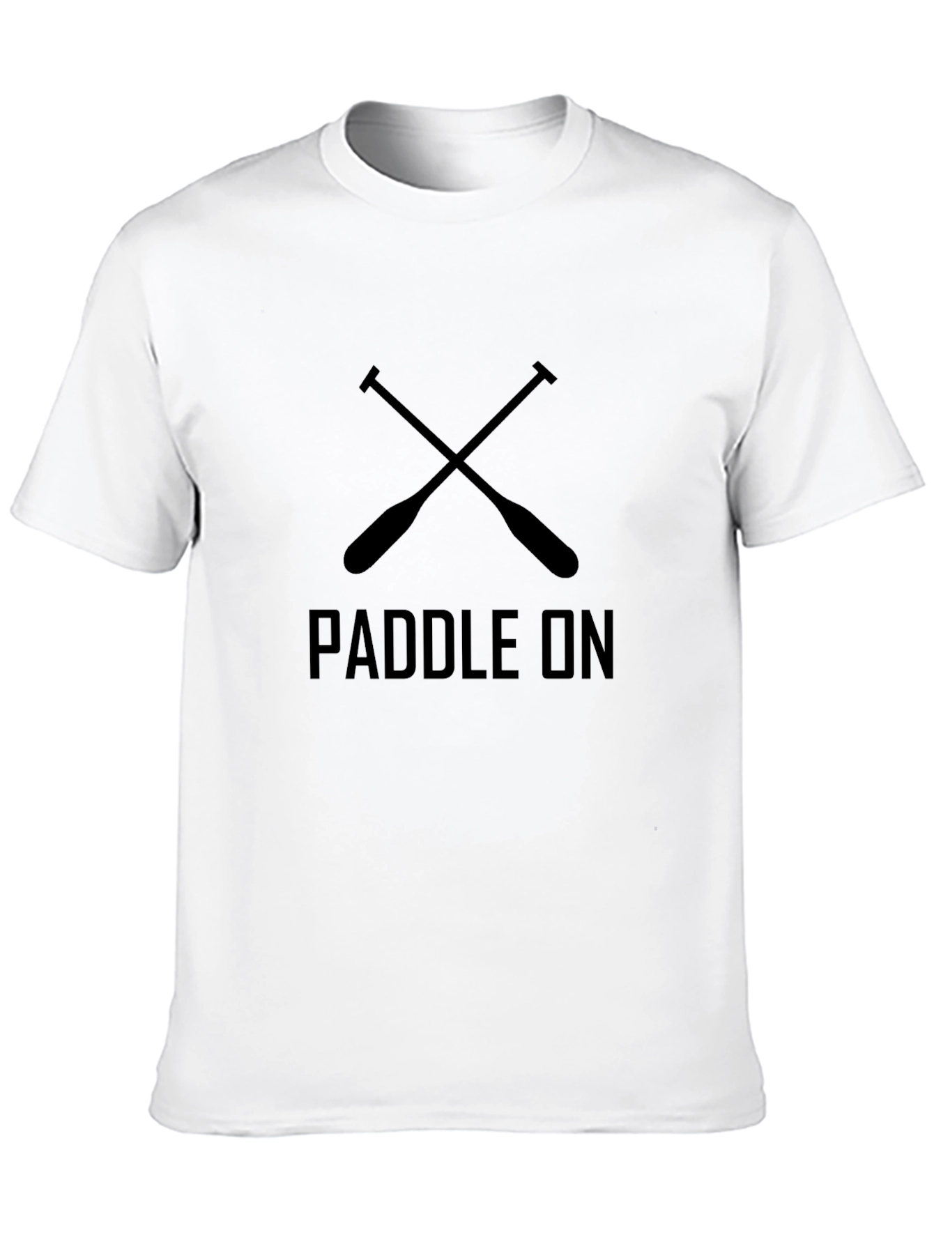 Paddle On Graphic Tee - Black