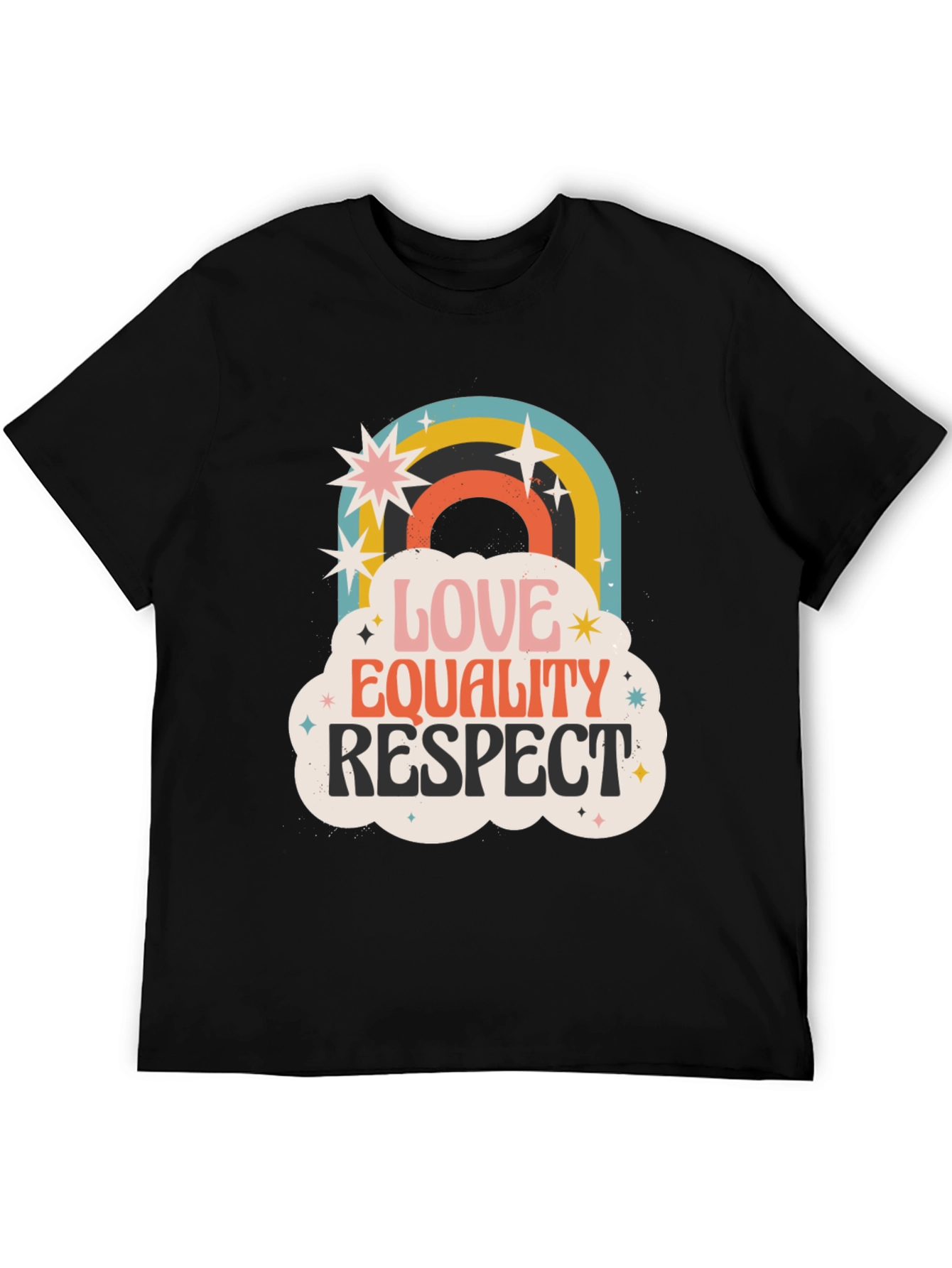 Love Equality Respect Retro Graphic Tee