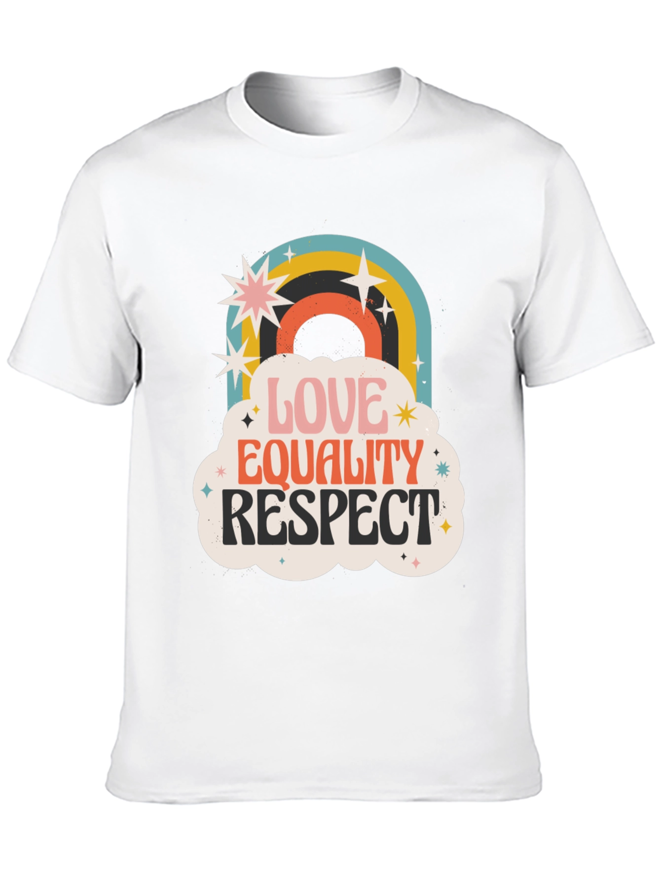 Love Equality Respect Retro Graphic Tee