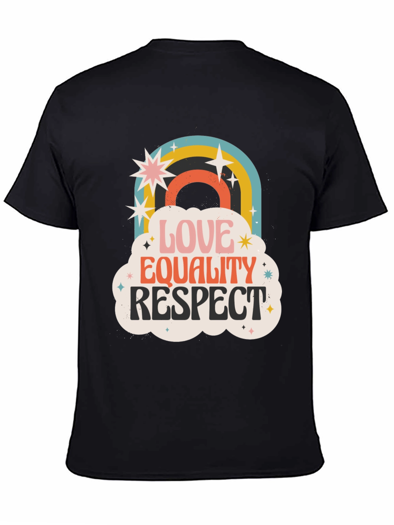Love Equality Respect Retro Graphic Tee