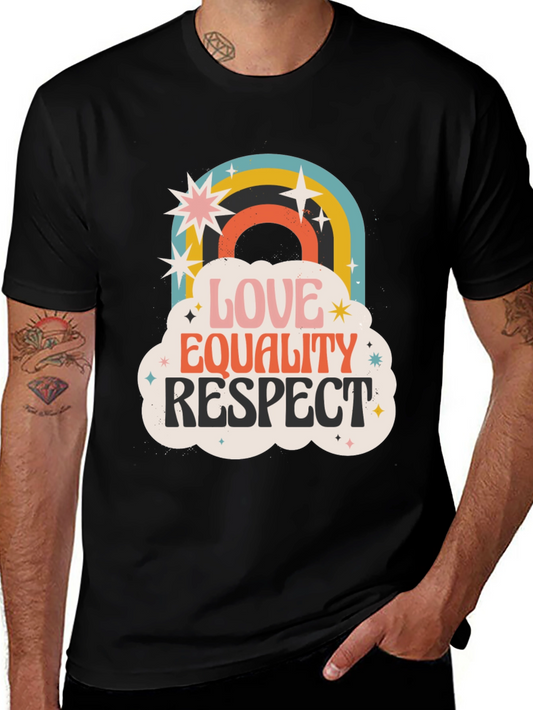Love Equality Respect Retro Graphic Tee