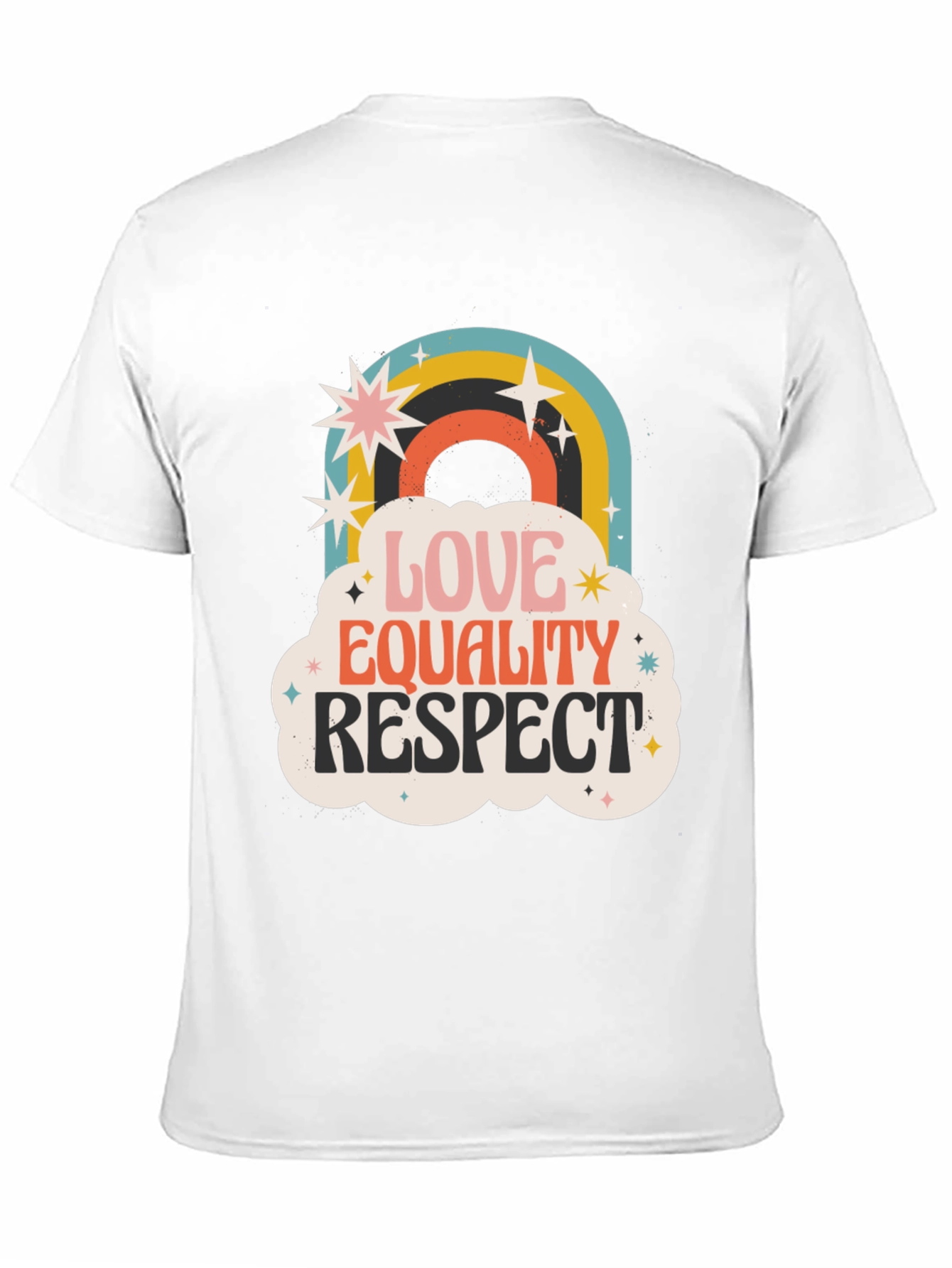 Love Equality Respect Retro Graphic Tee