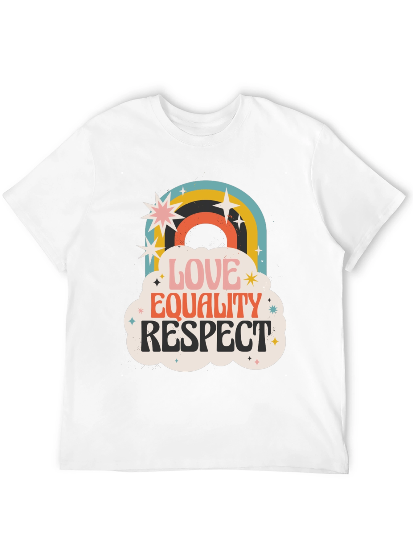Love Equality Respect Retro Graphic Tee