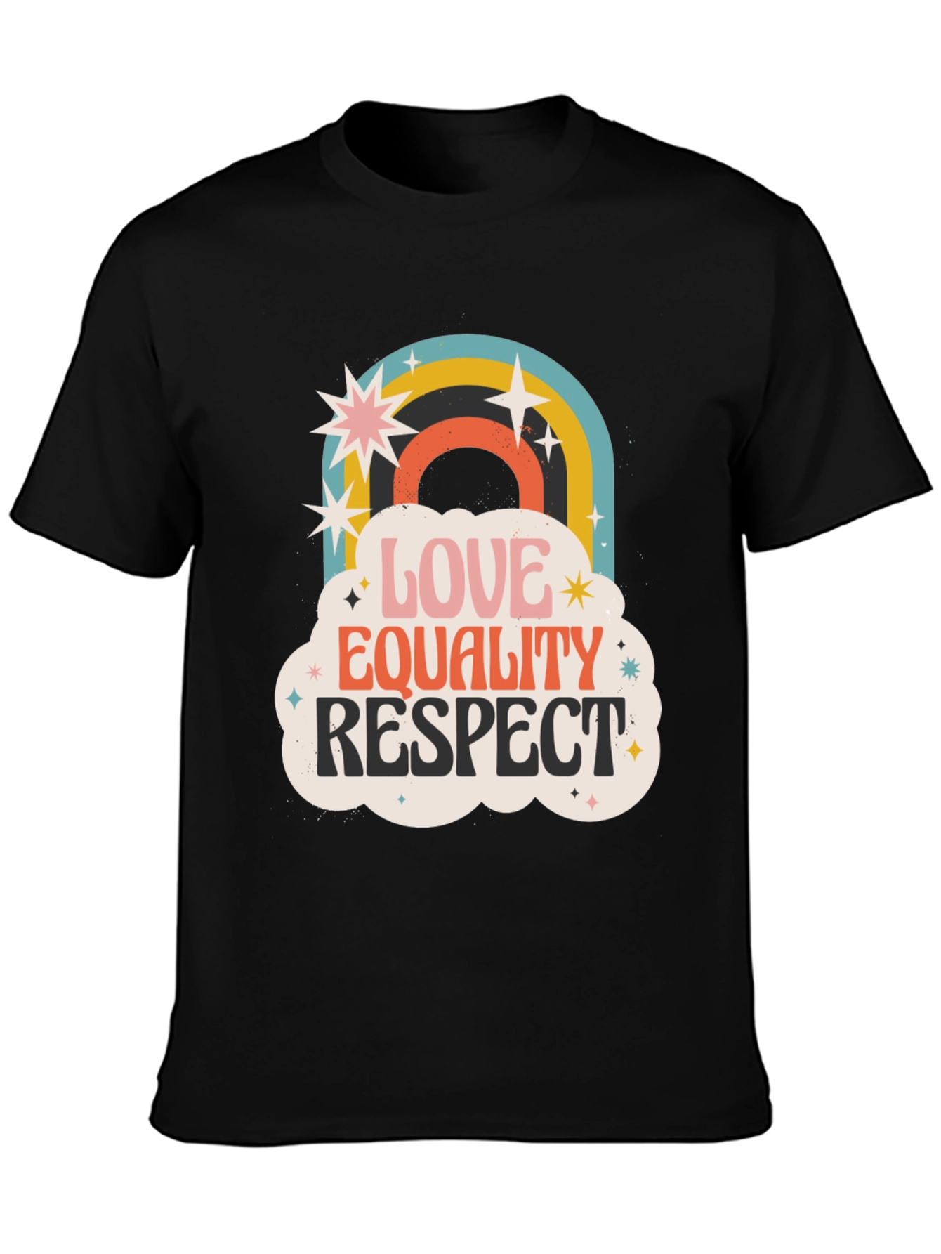 Love Equality Respect Retro Graphic Tee