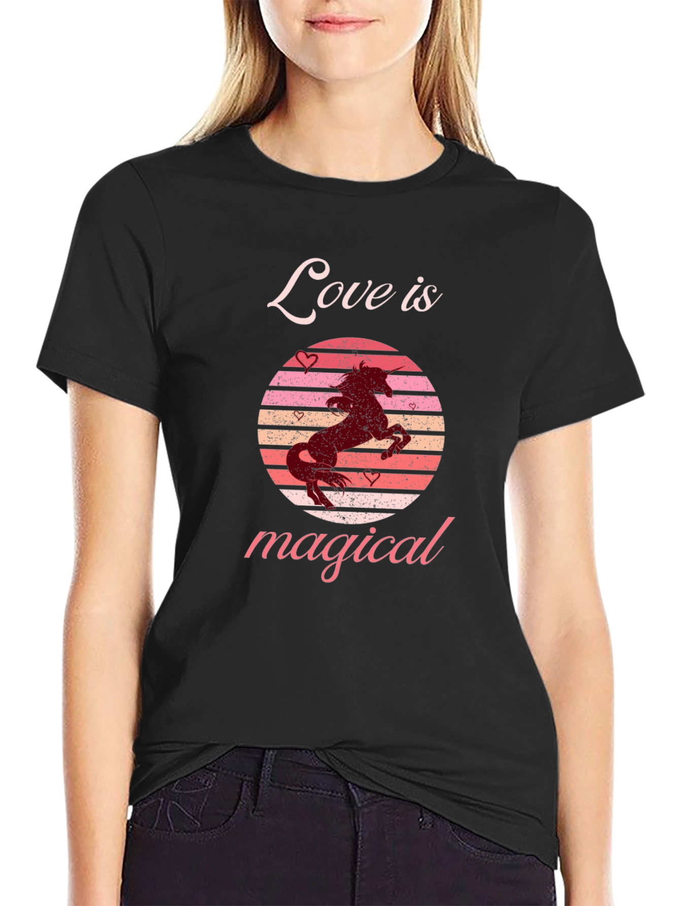 Love is Magical Unicorn Graphic Tee
