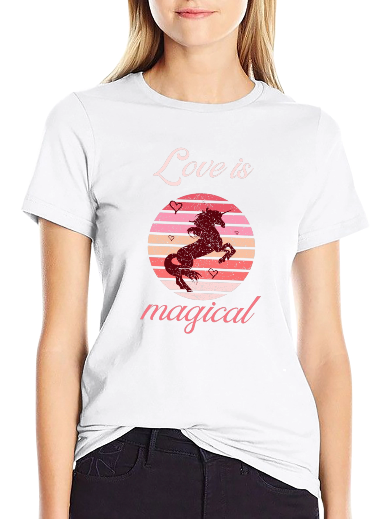 Love is Magical Unicorn Graphic Tee