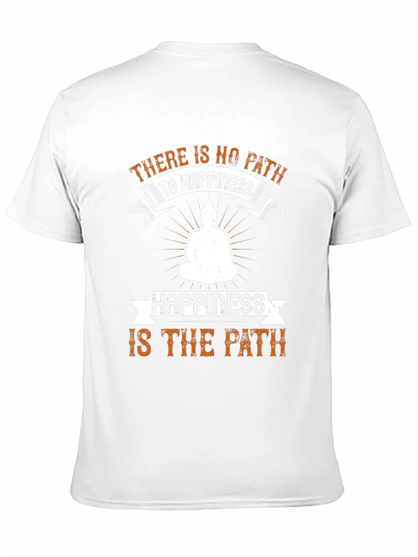 Inspirational Happiness Path Graphic Tee