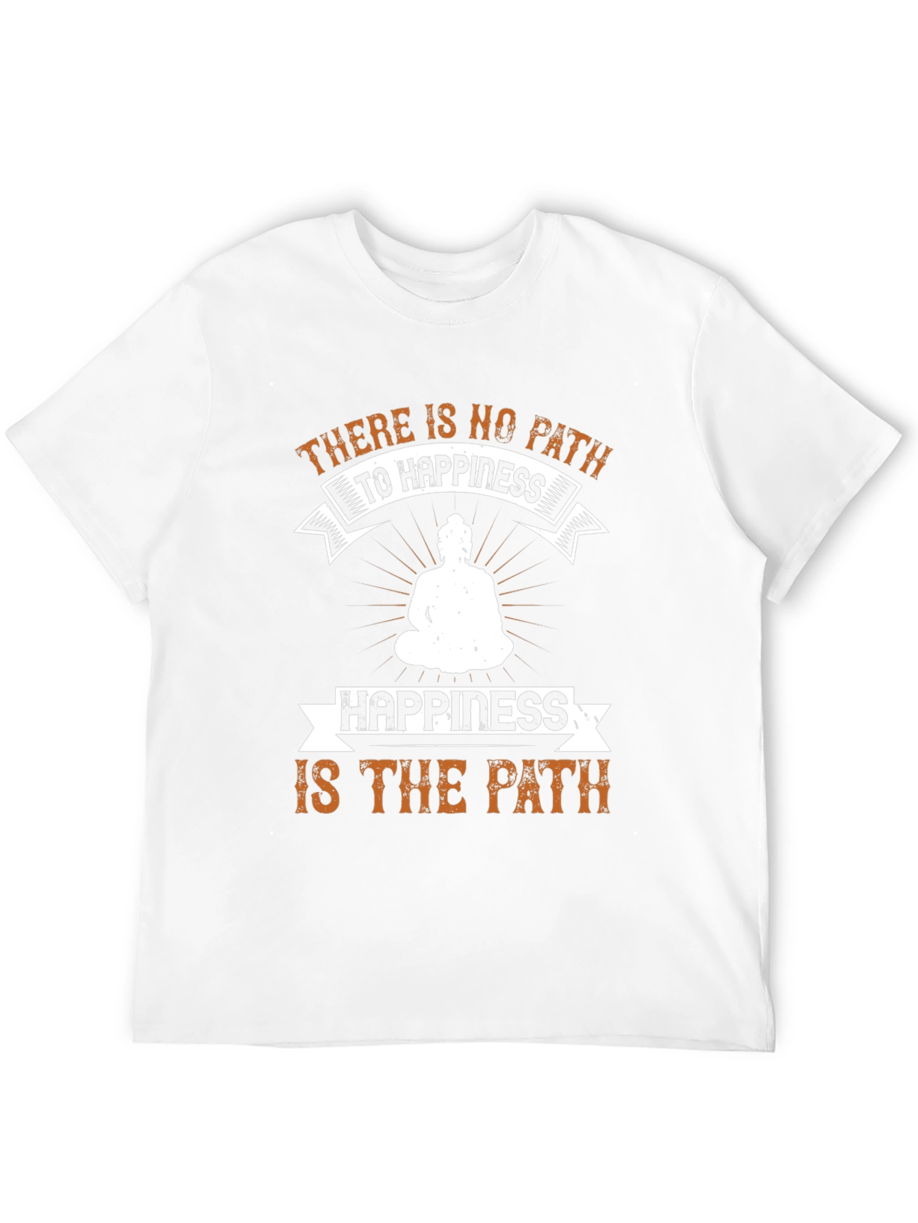 Inspirational Happiness Path Graphic Tee