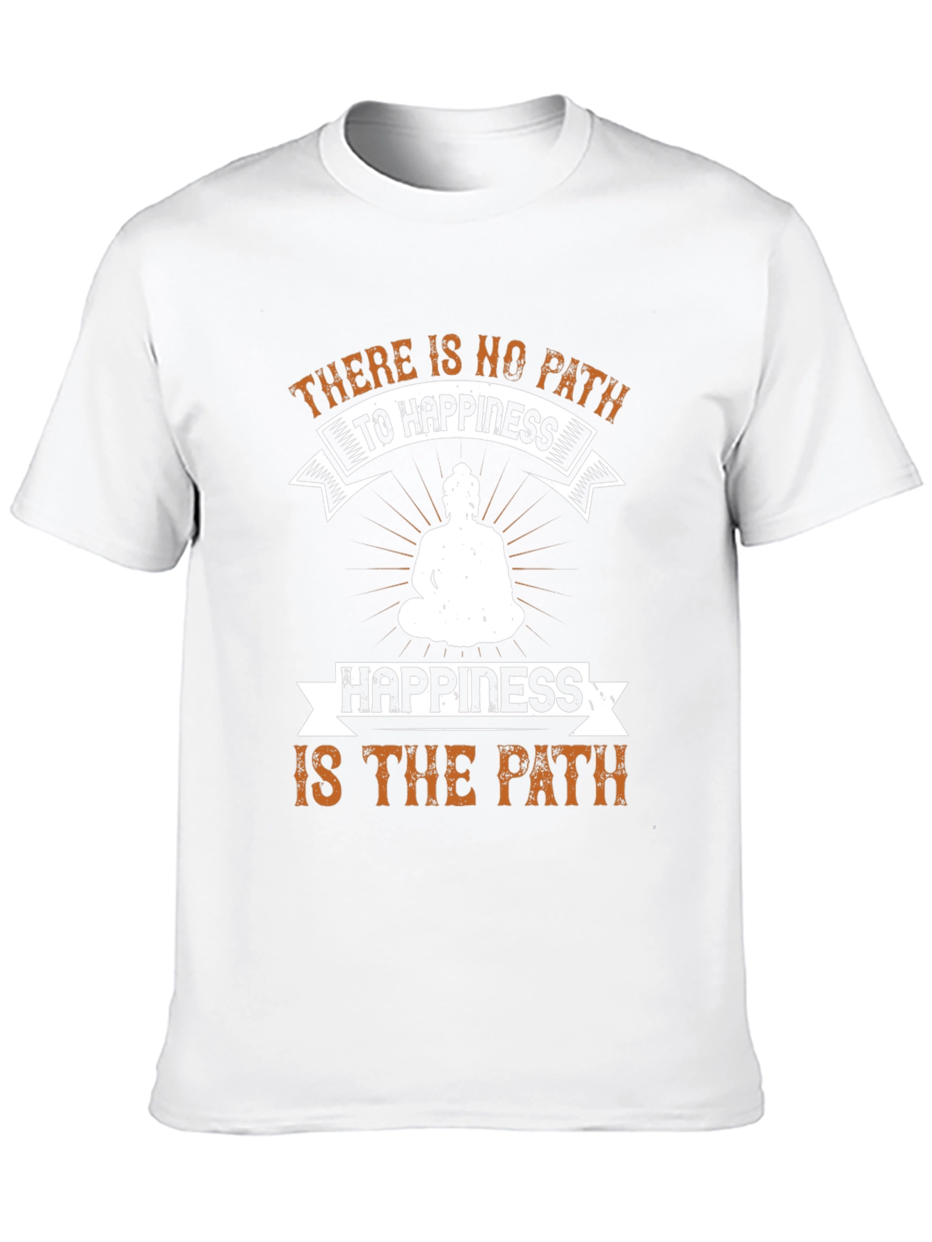 Inspirational Happiness Path Graphic Tee