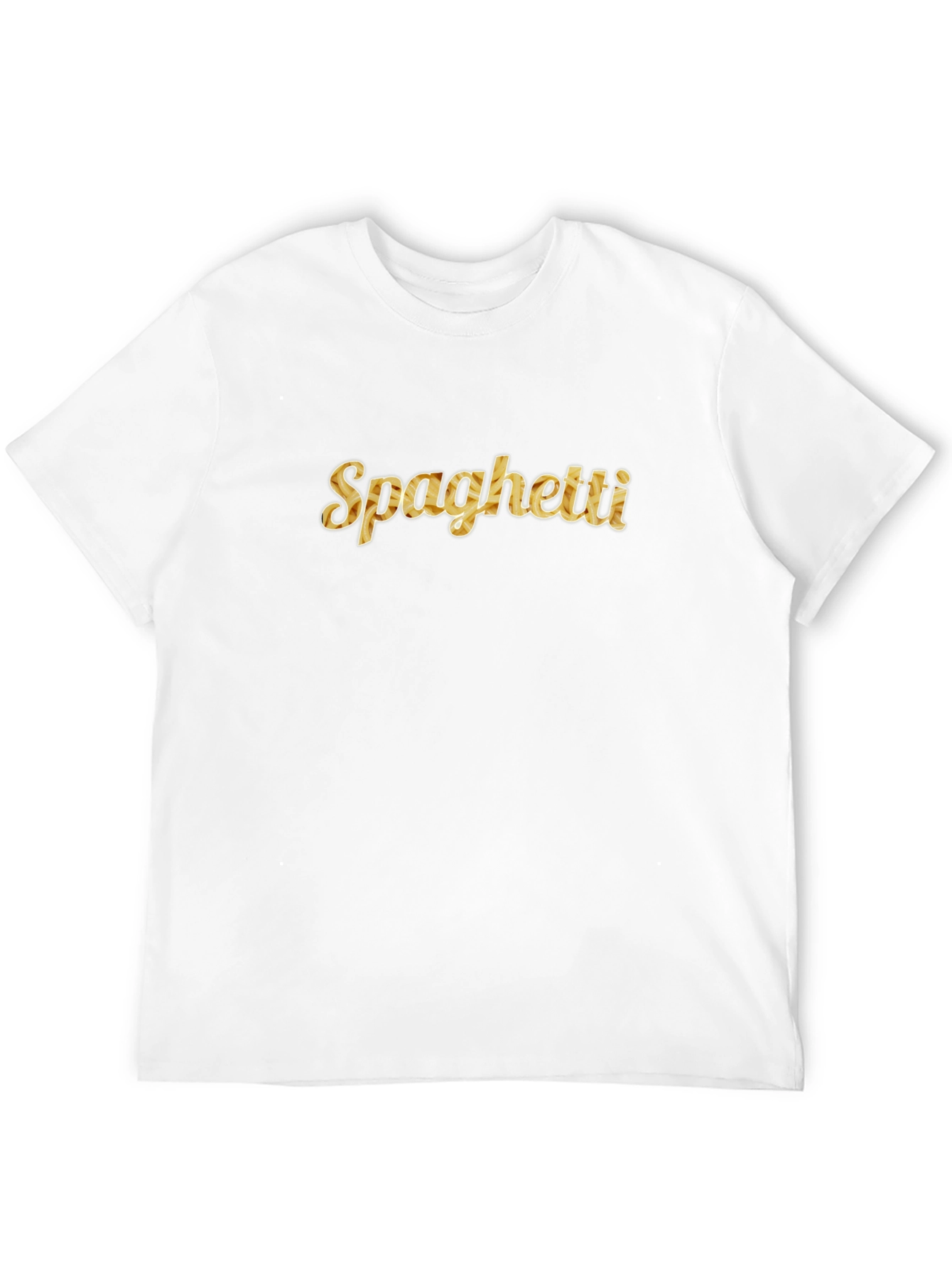 Spaghetti Graphic Tee - Novelty Pasta Lover Shirt