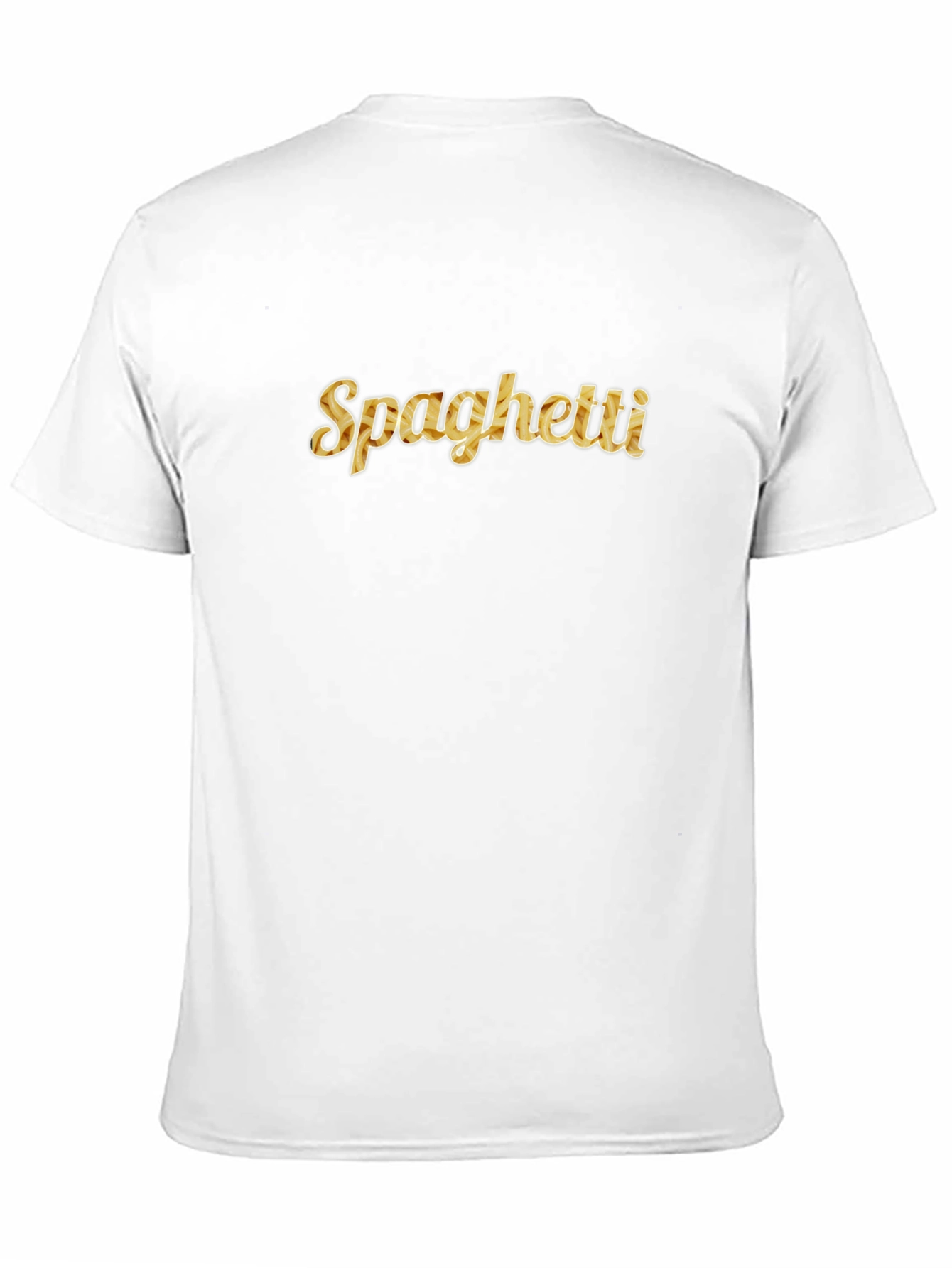 Spaghetti Graphic Tee - Novelty Pasta Lover Shirt