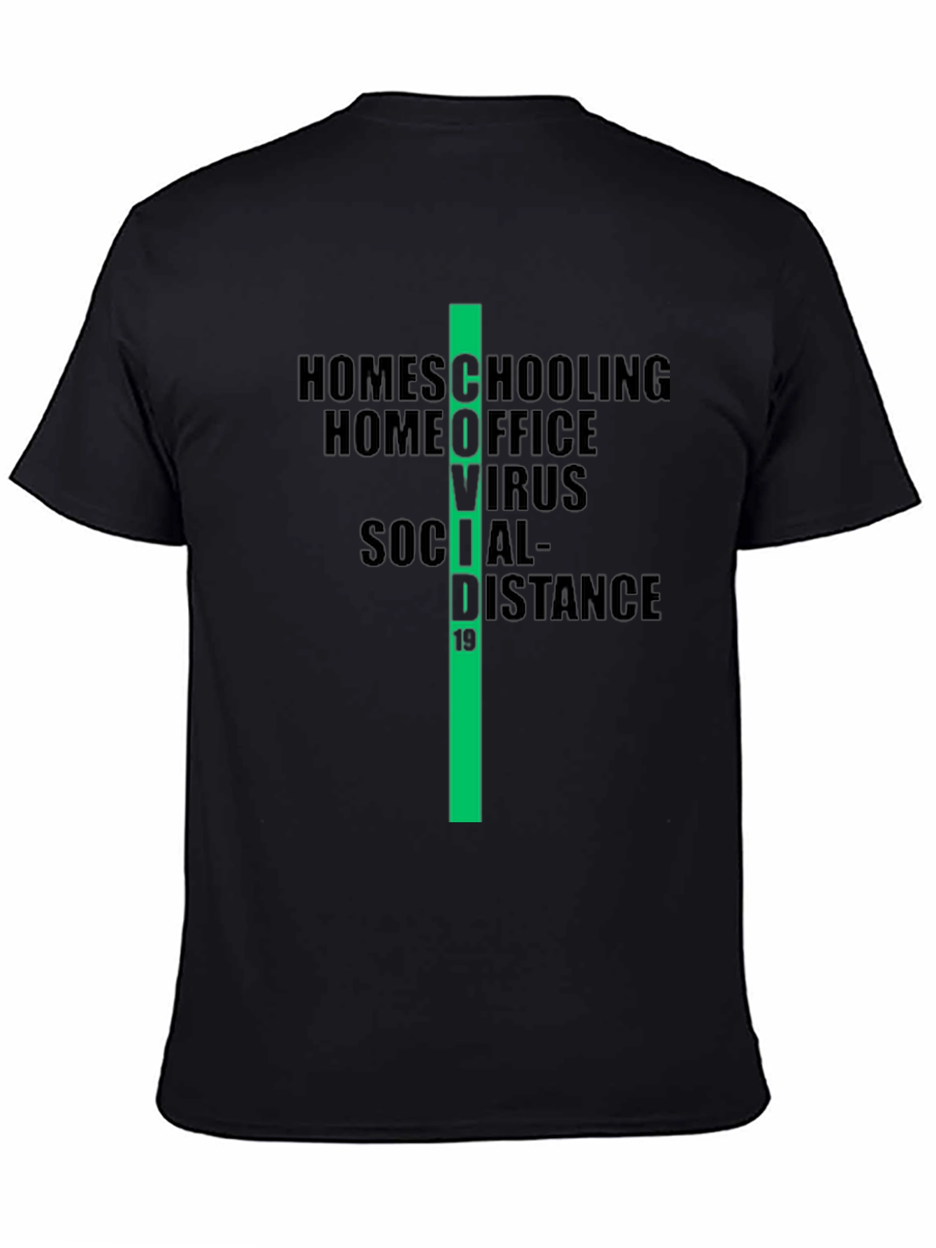 COVID-19 Era T-Shirt: Homeschooling Home Office Design