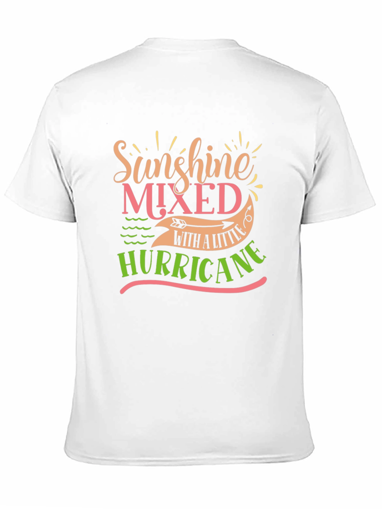 Sunshine Mixed With A Little Hurricane Graphic Tee