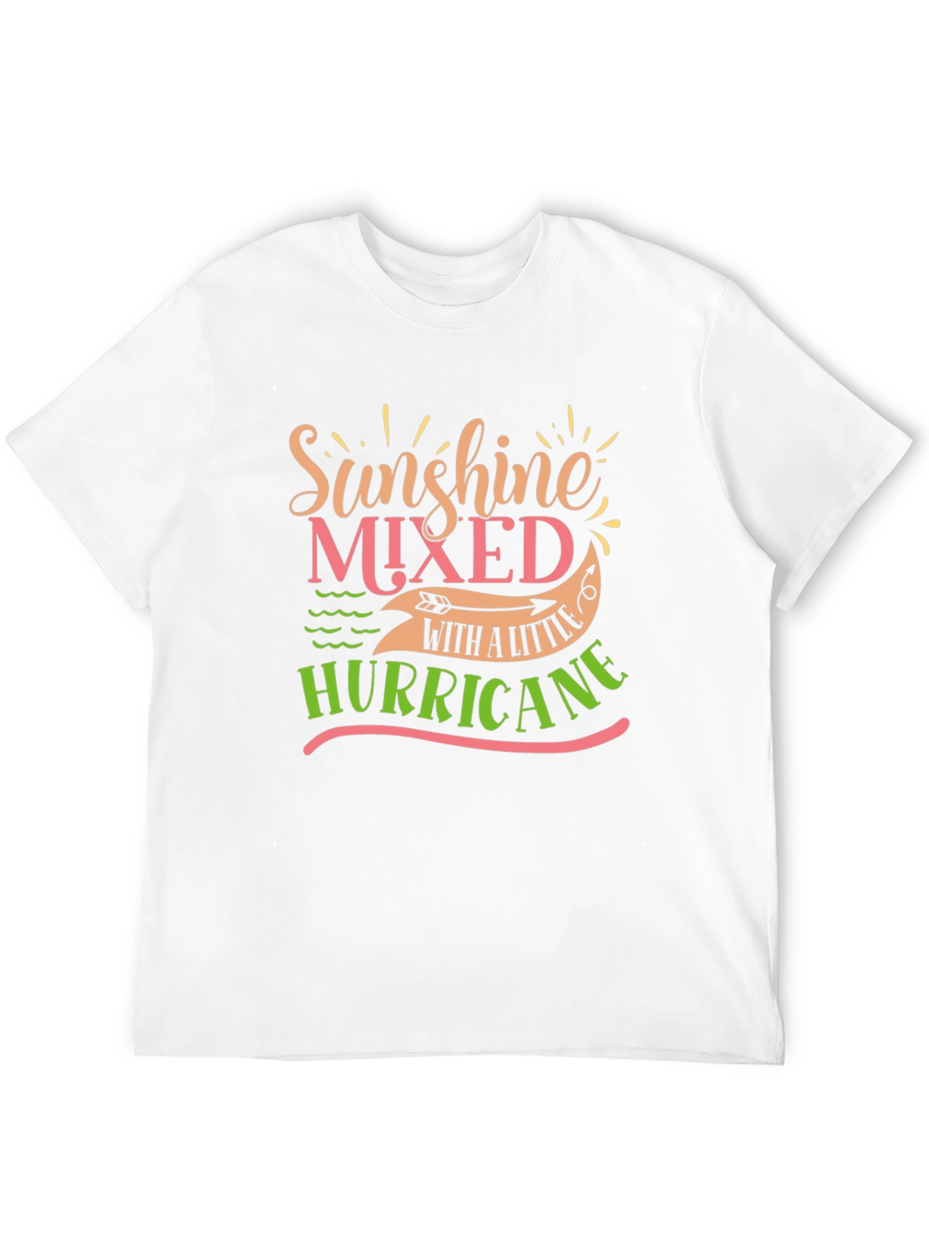 Sunshine Mixed With A Little Hurricane Graphic Tee